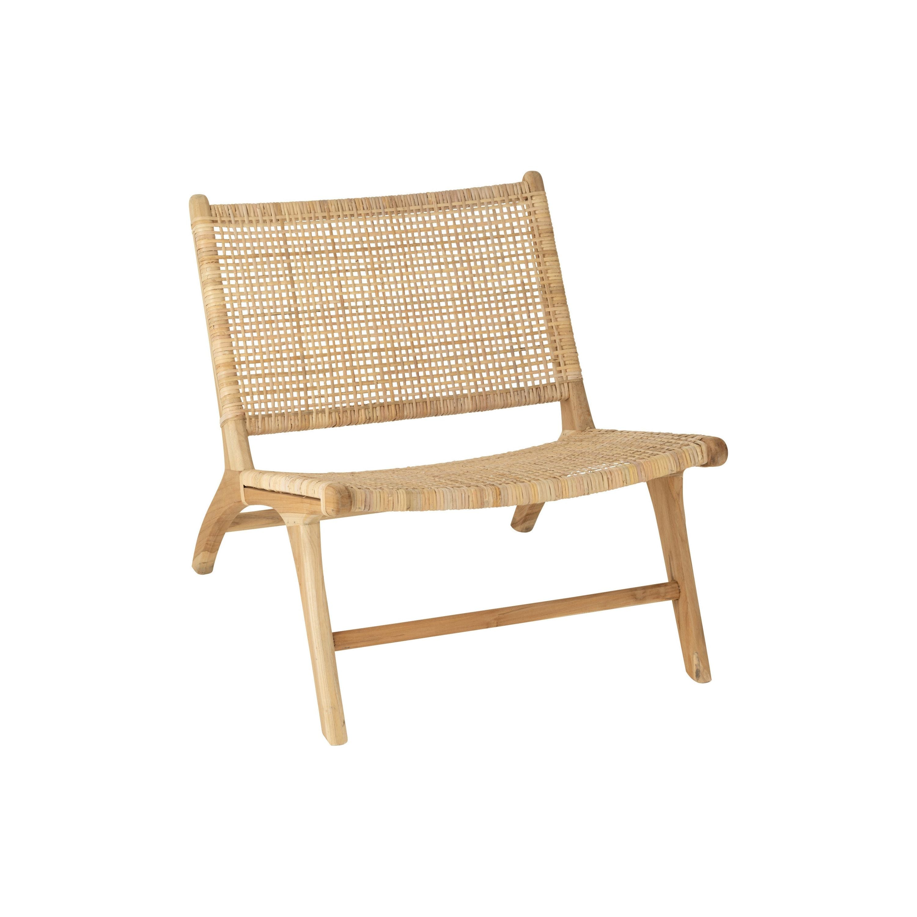 Seat Loosely Woven Ratan Natural