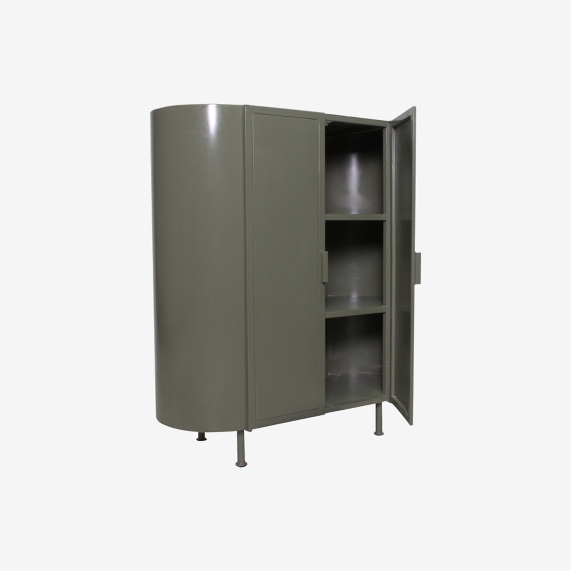 Montreal wall cabinet – olive green