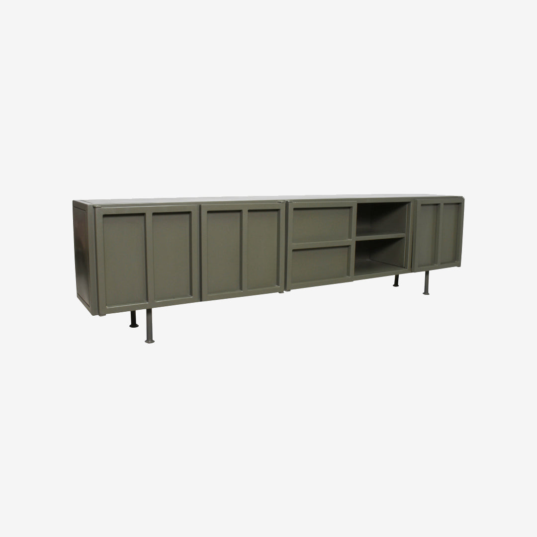 Tv-dressoir calgary – olijf groen