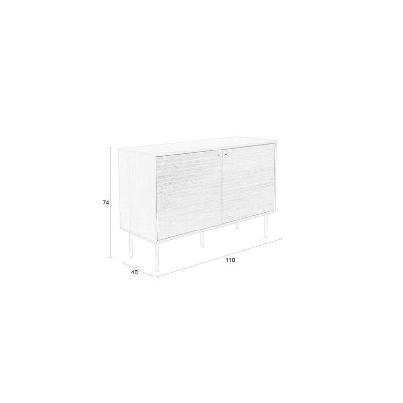 Sideboard stripes high