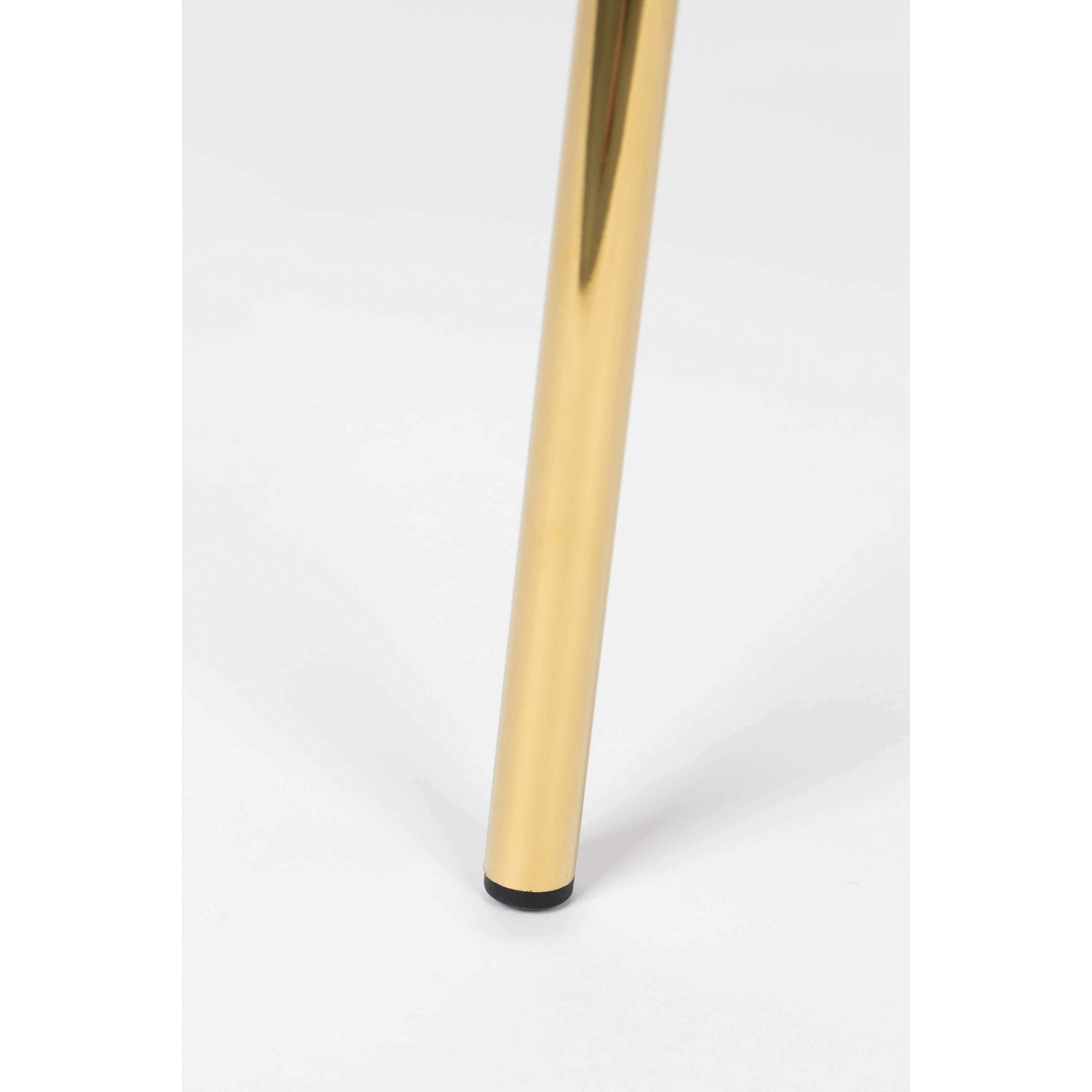 Chair jolien gold/pink | 2 pieces