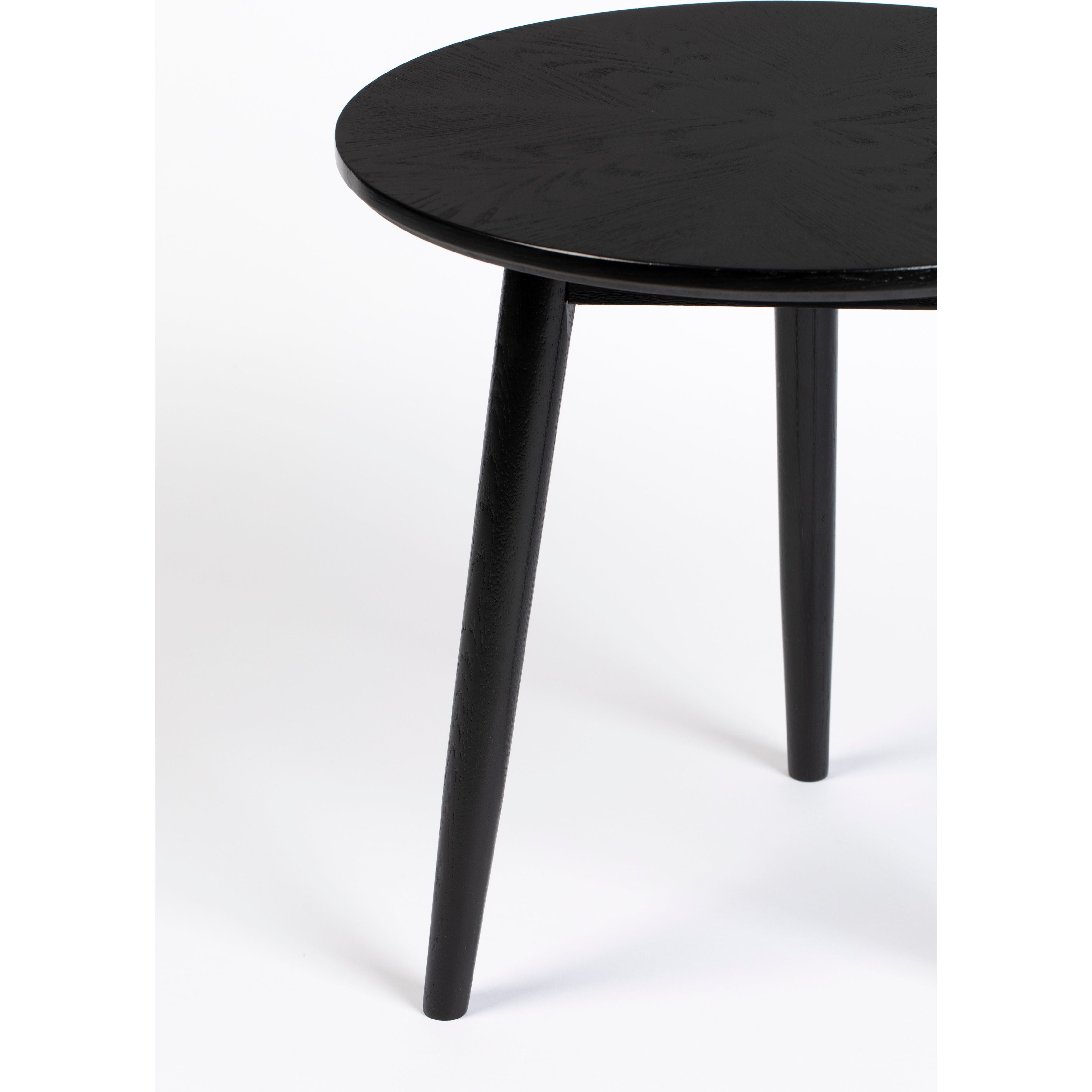 Side table fabio black