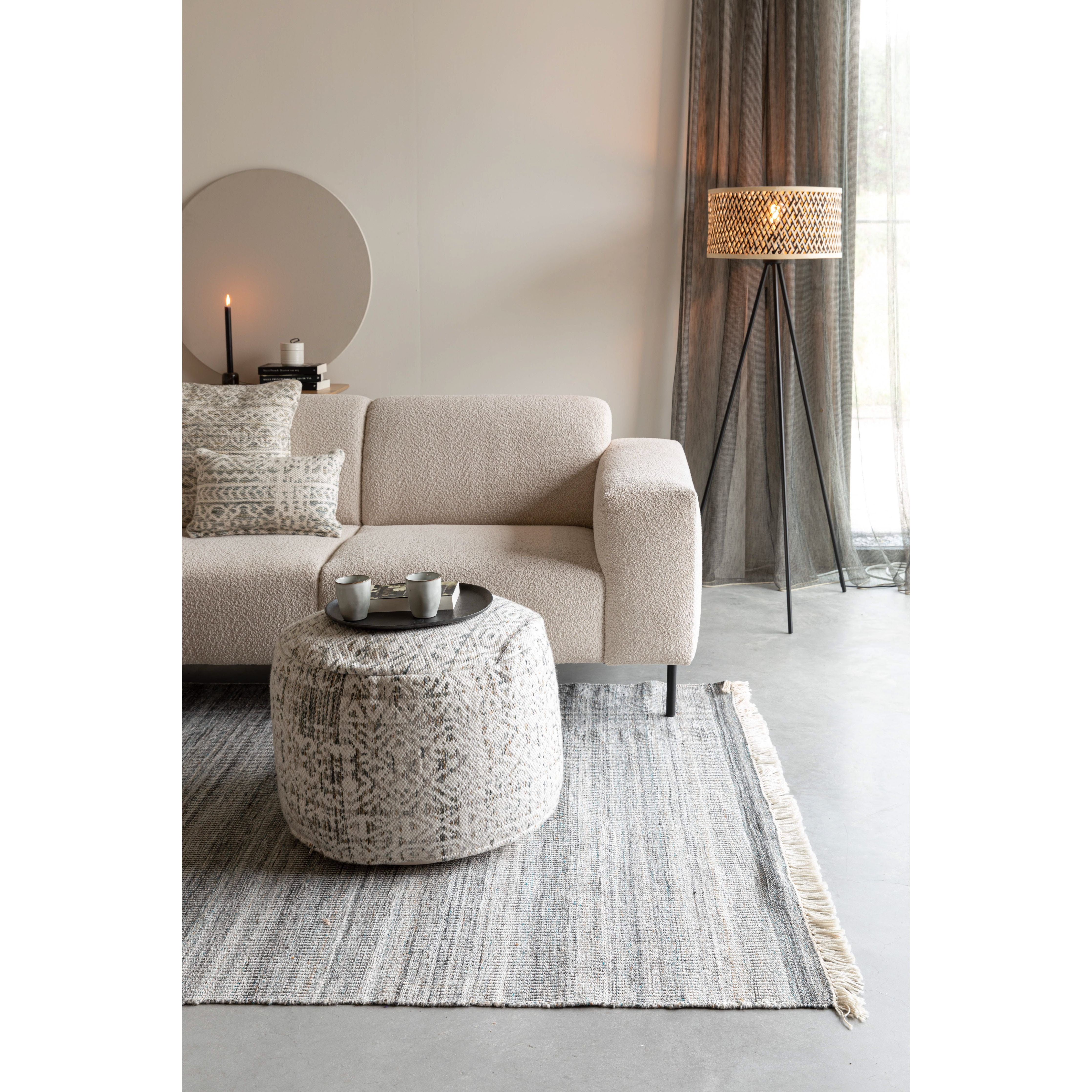 Carpet lorenzo 160x230 gray