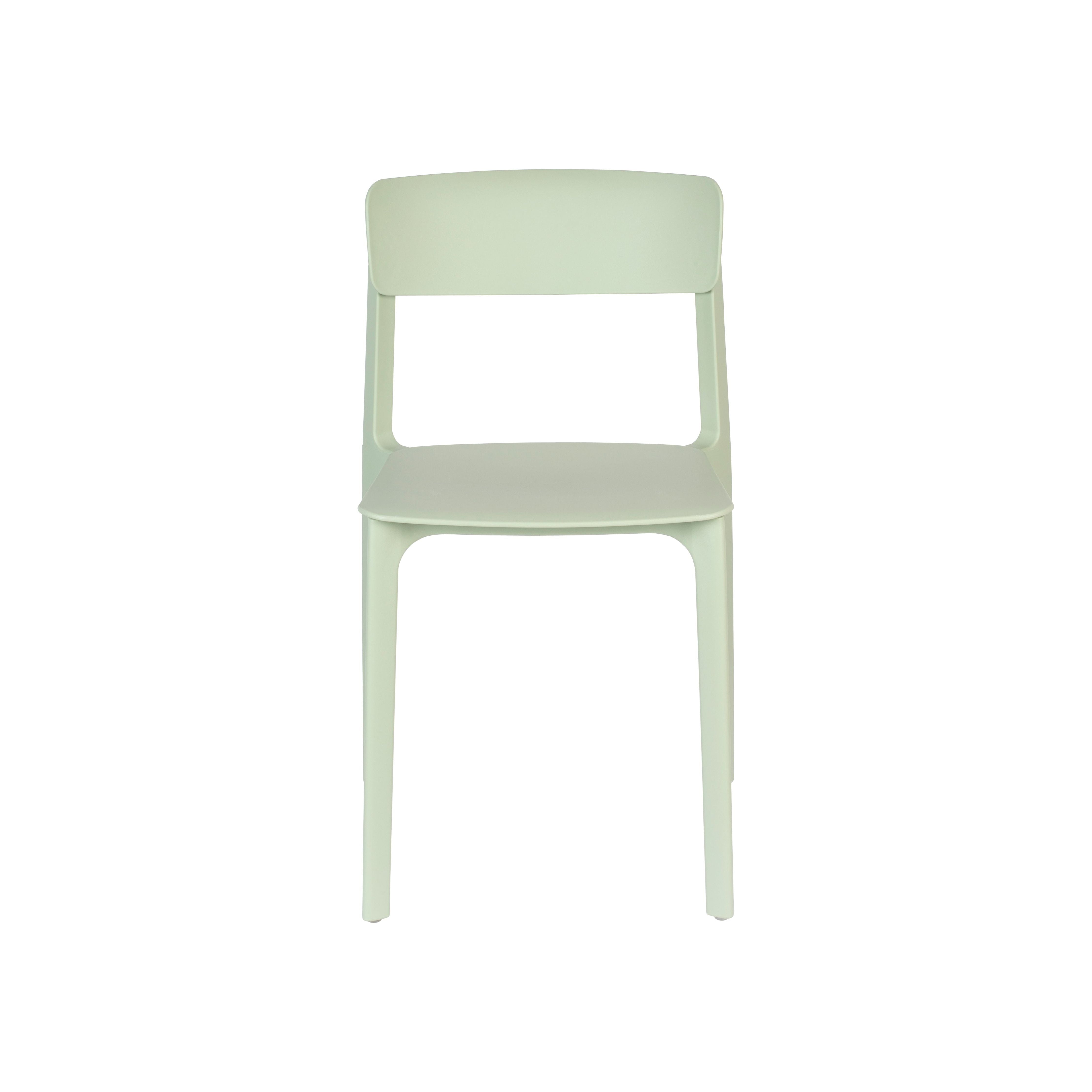 Chair clive light green | 4 pieces