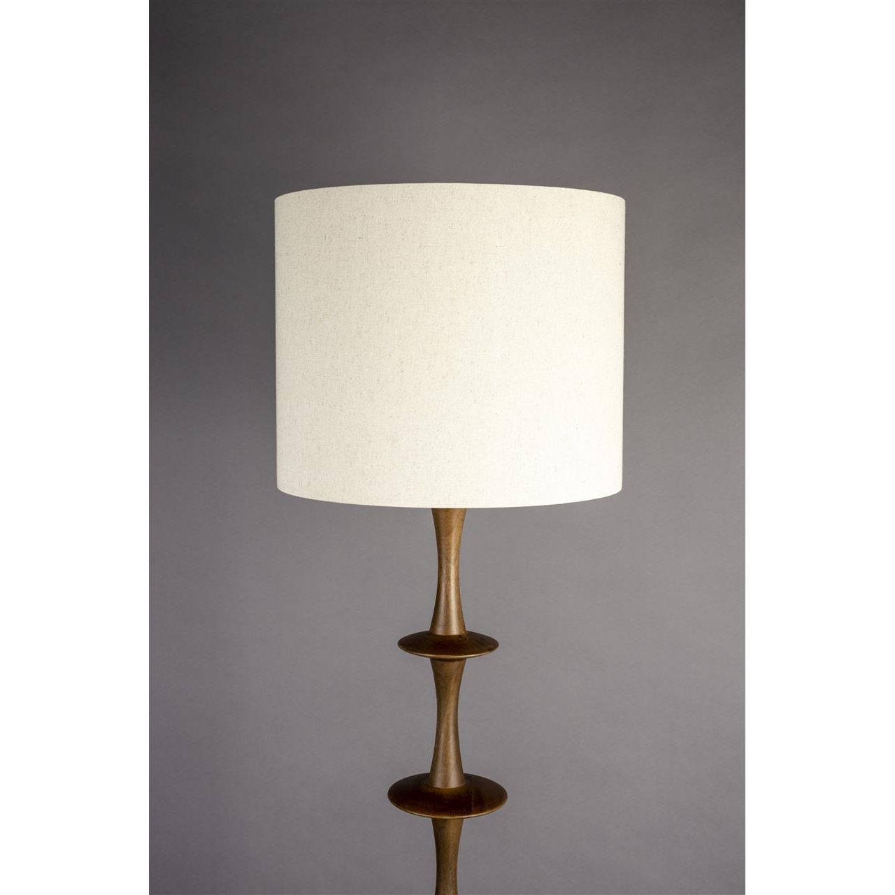 Vloerlamp cath walnut