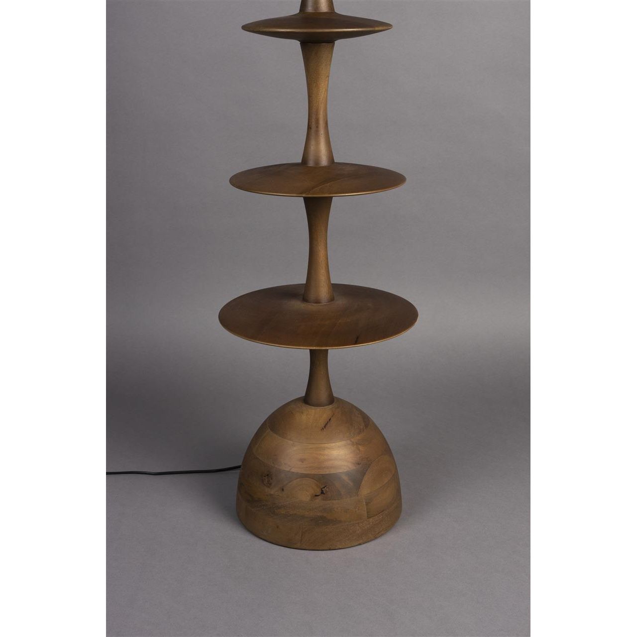 Vloerlamp cath walnut