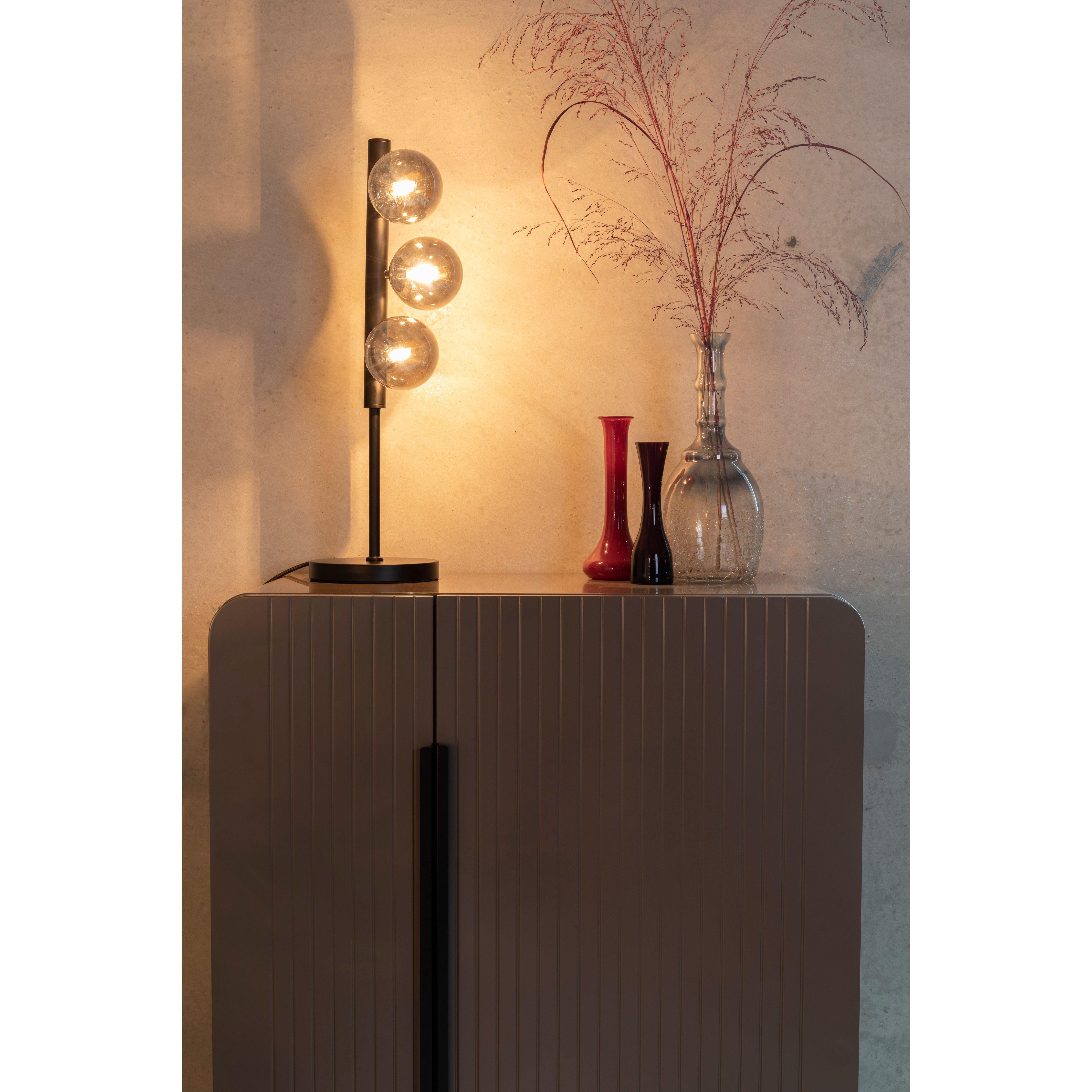 Table lamp monica smoke