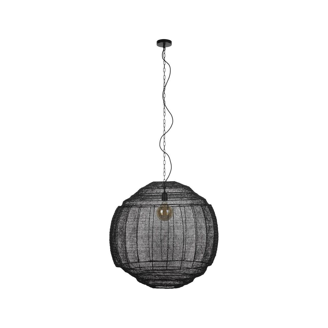 Pendant lamp meezan black xl