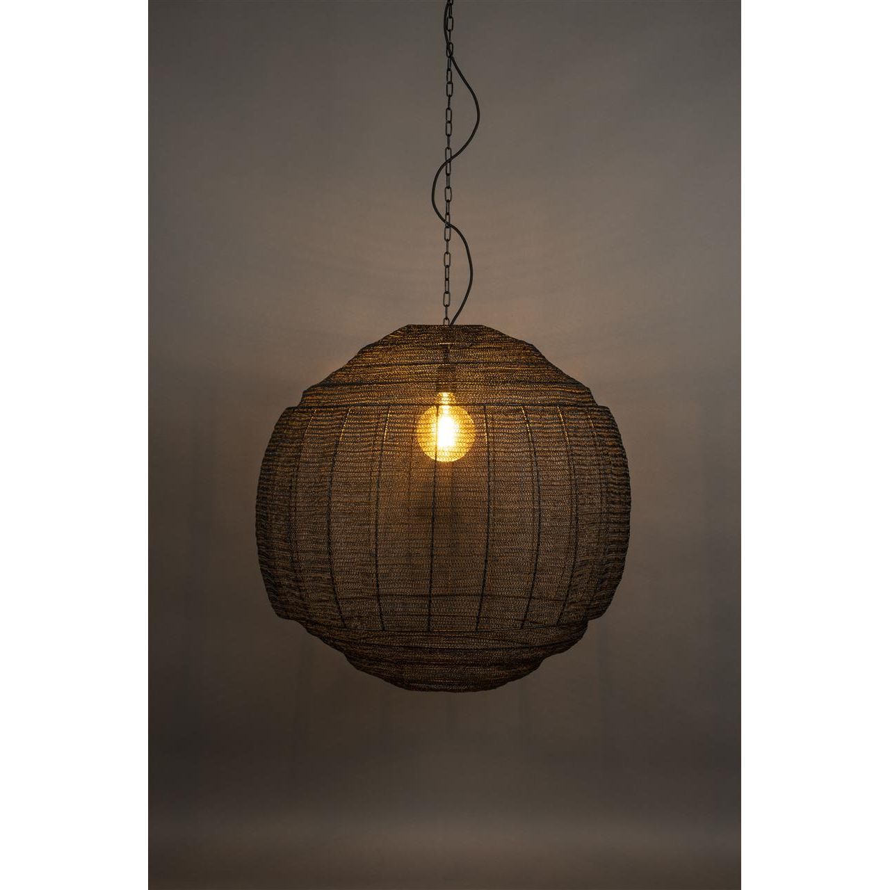 Pendant lamp meezan black xl