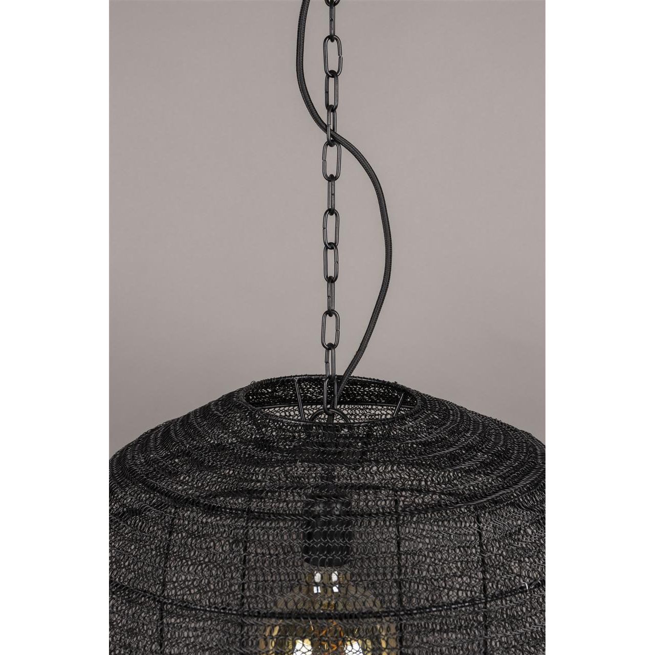 Pendant lamp meezan black xl