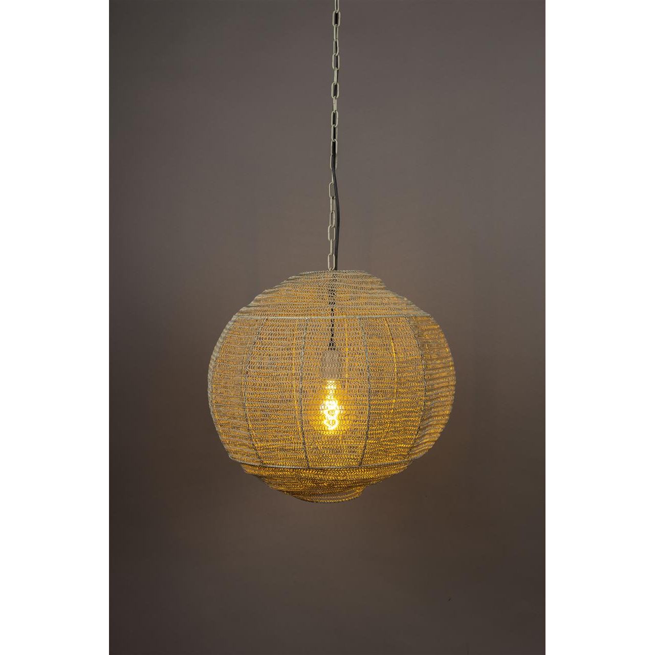 Pendant lamp meezan sand gray m