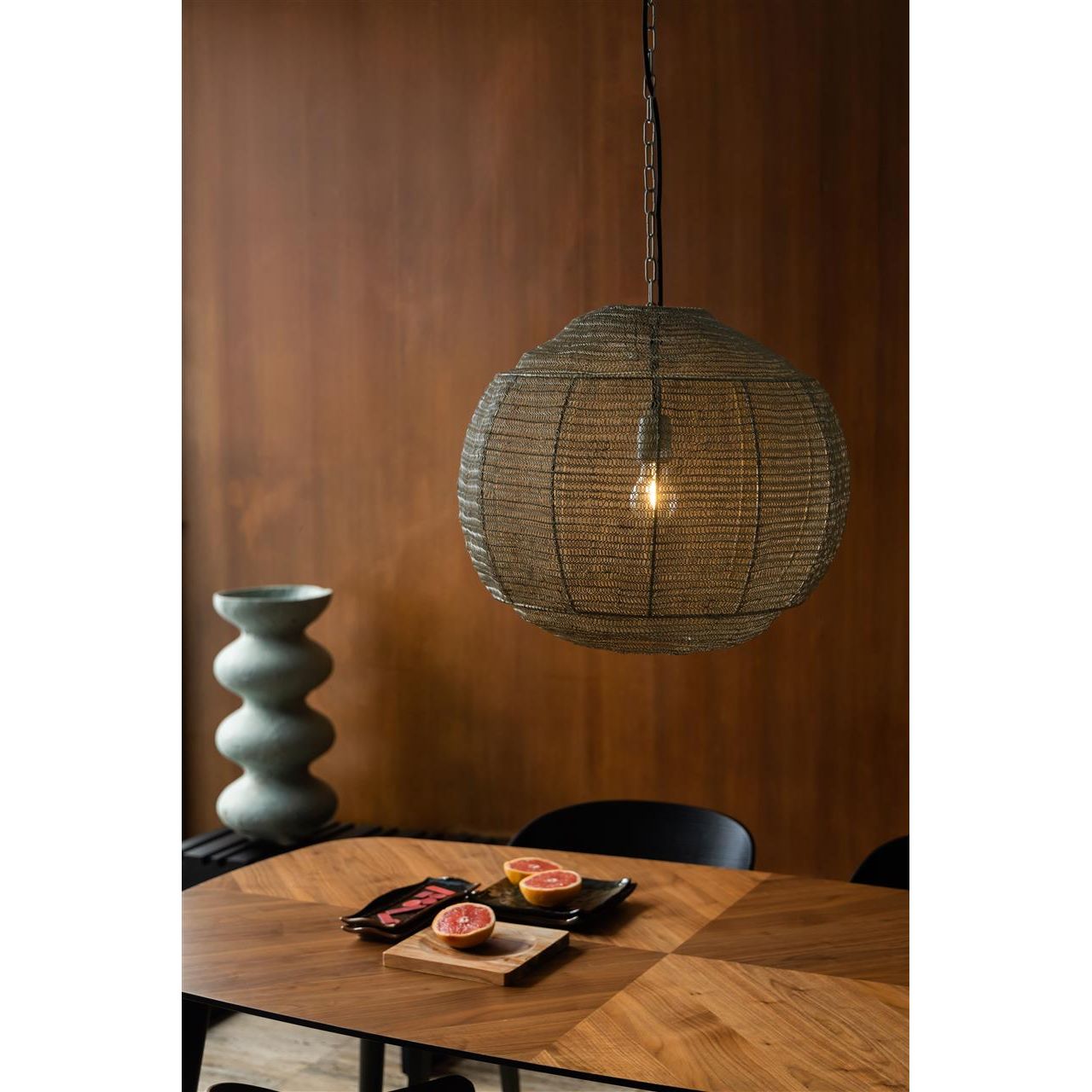 Pendant lamp meezan sand gray m