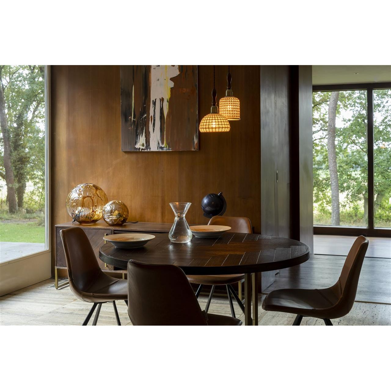 Pendant lamp poppy wide