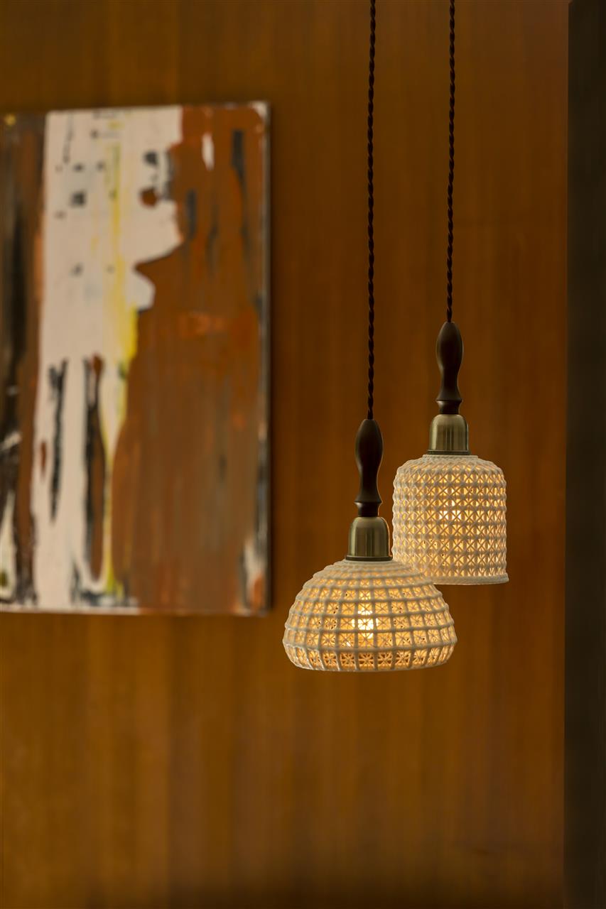 Pendant lamp poppy wide