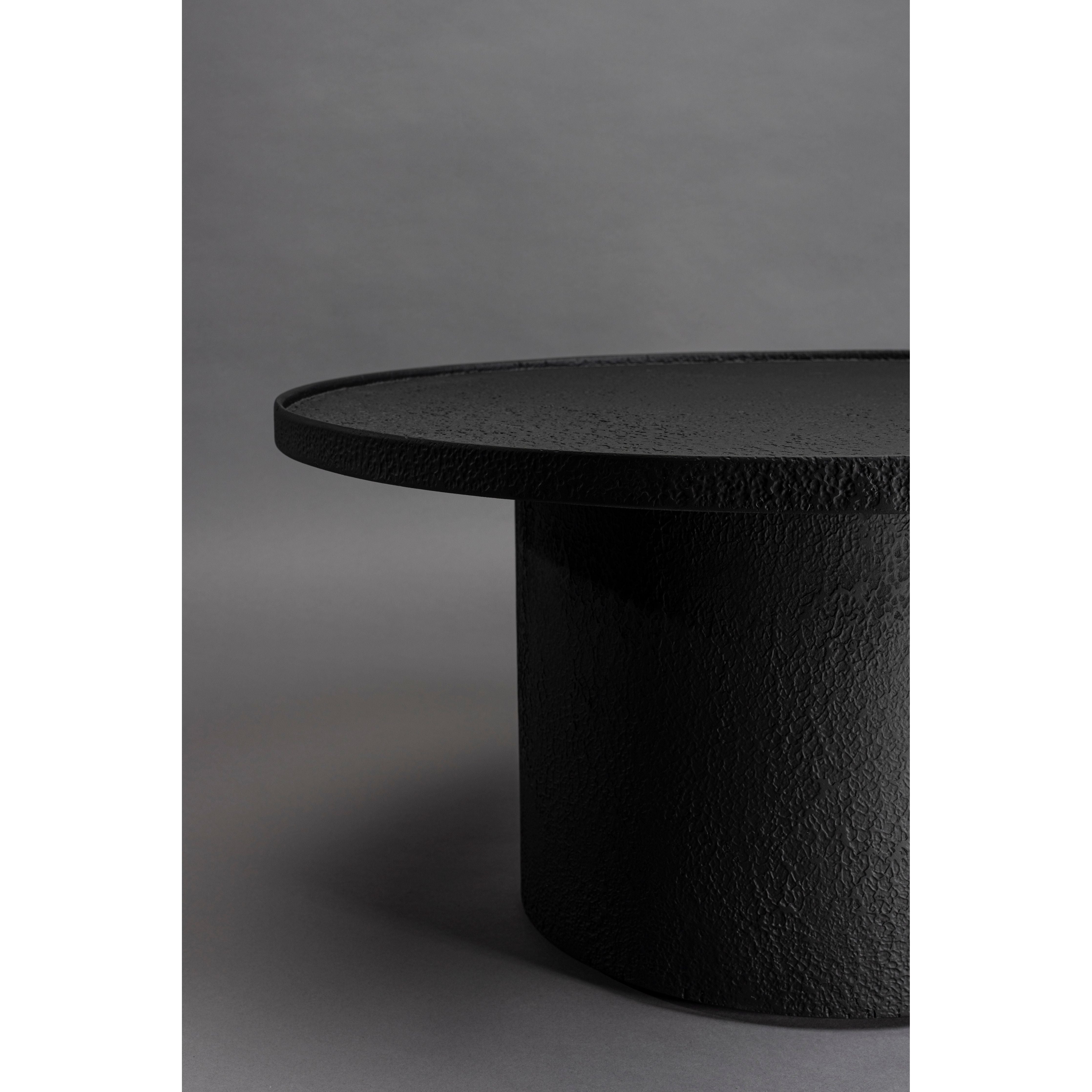 Coffee table winston round black