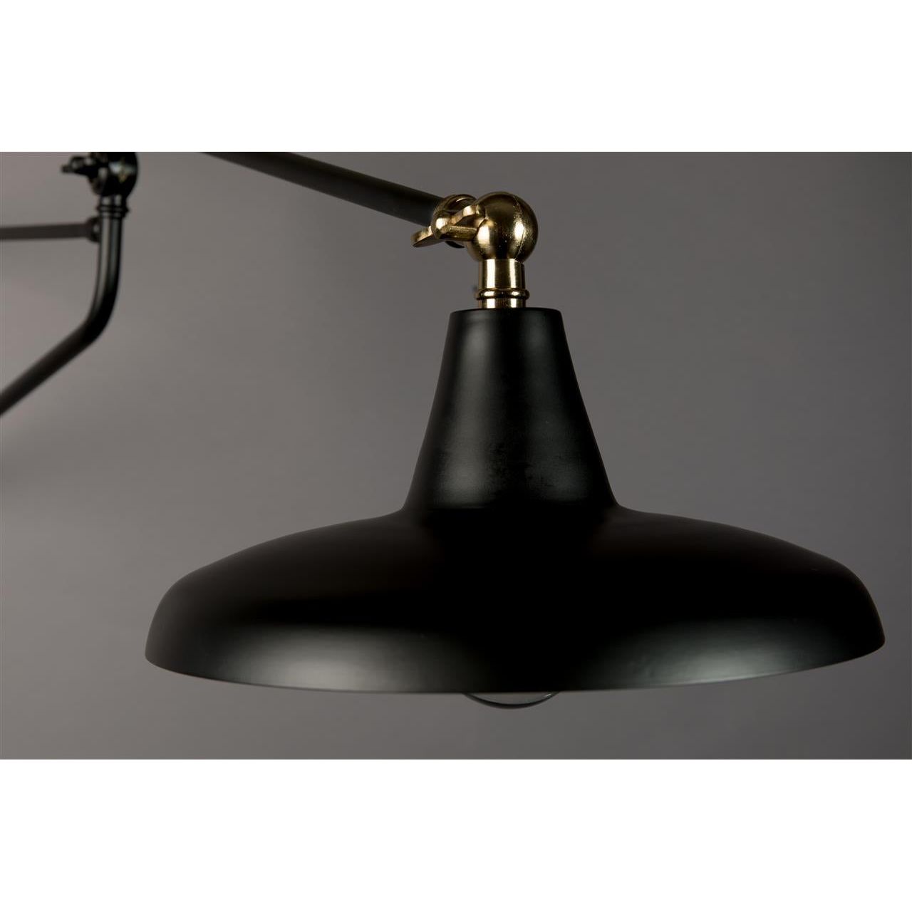 Wandlamp hector black