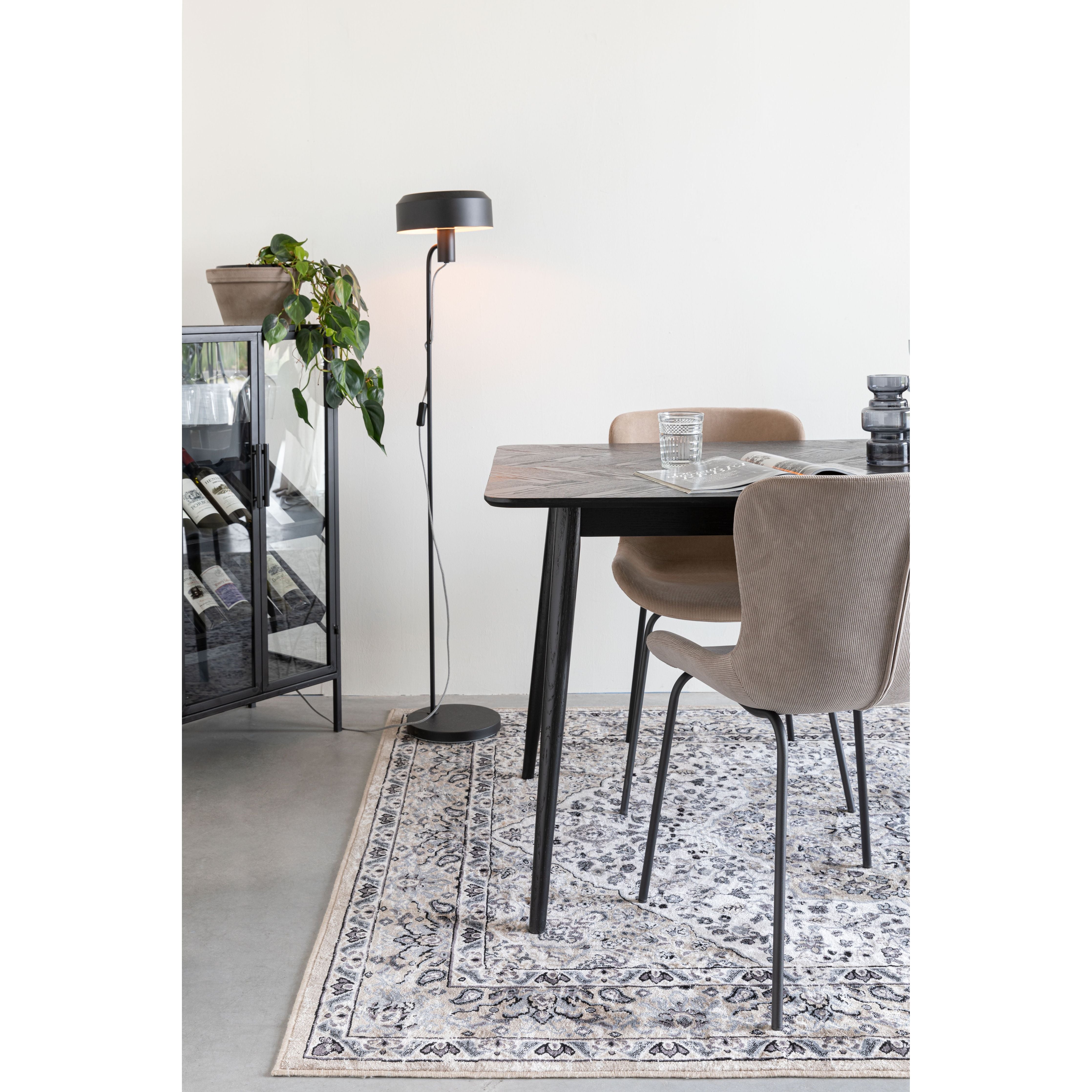 Table fabio 160x80 black