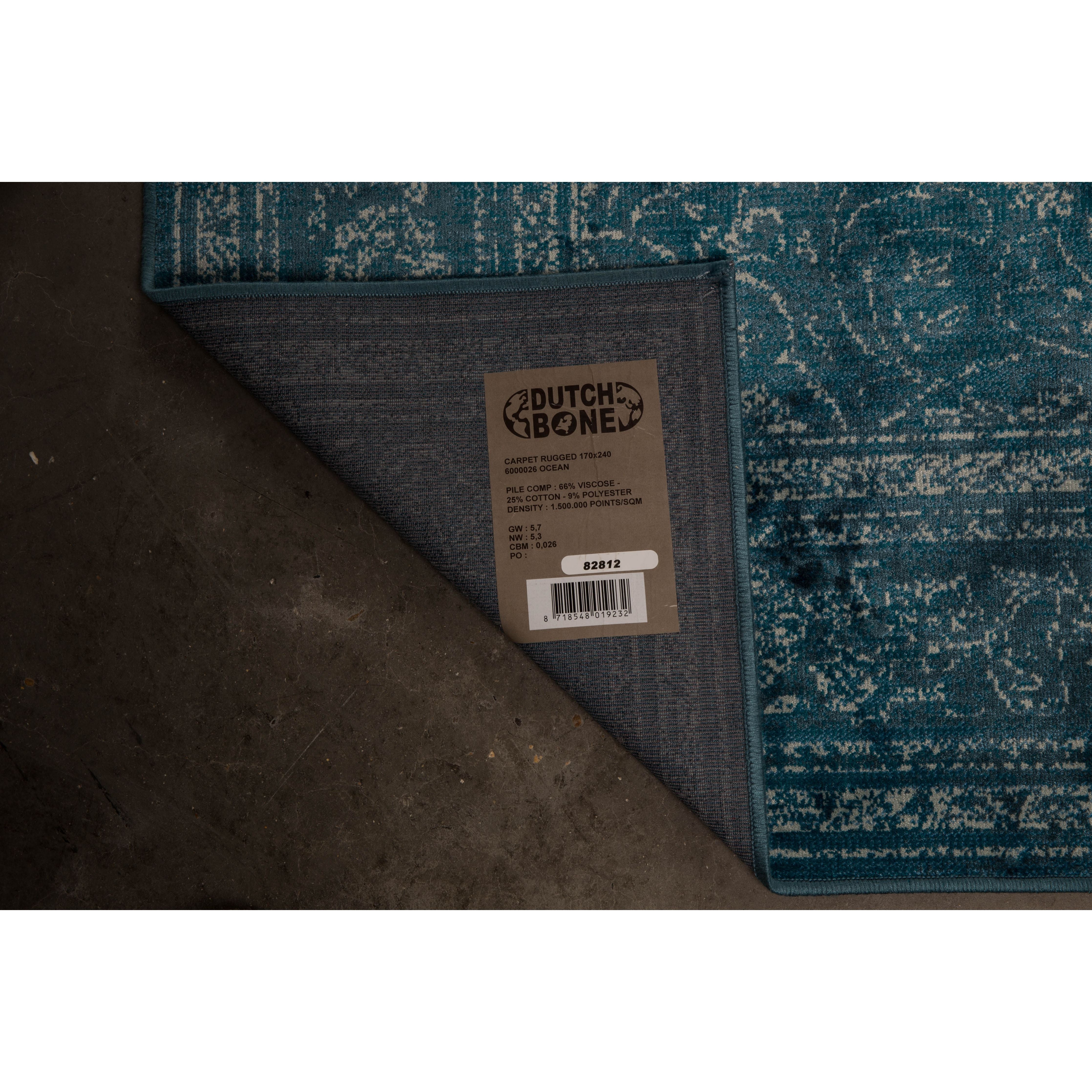 Carpet rugged 170x240 ocean