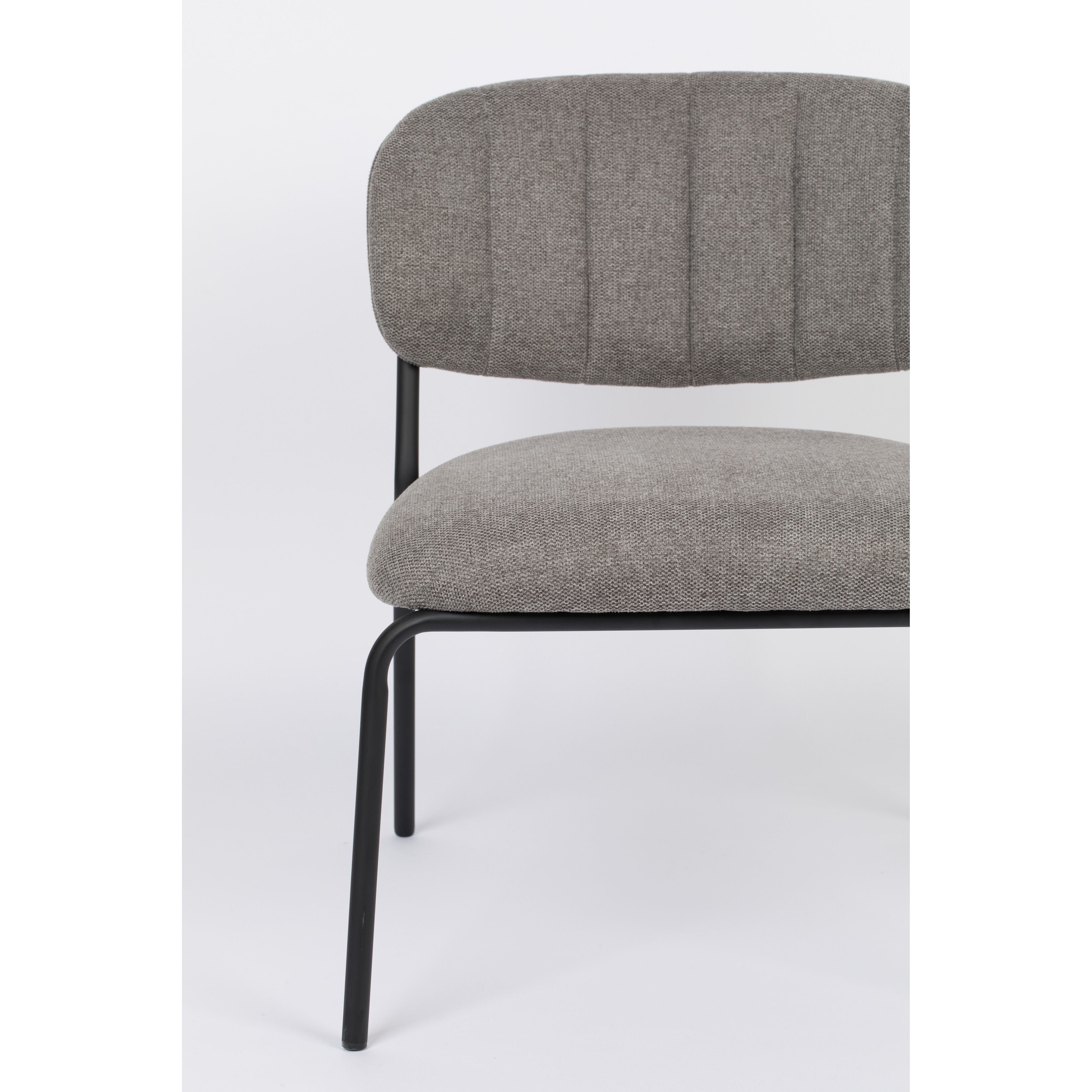 Jolien armchair black/grey