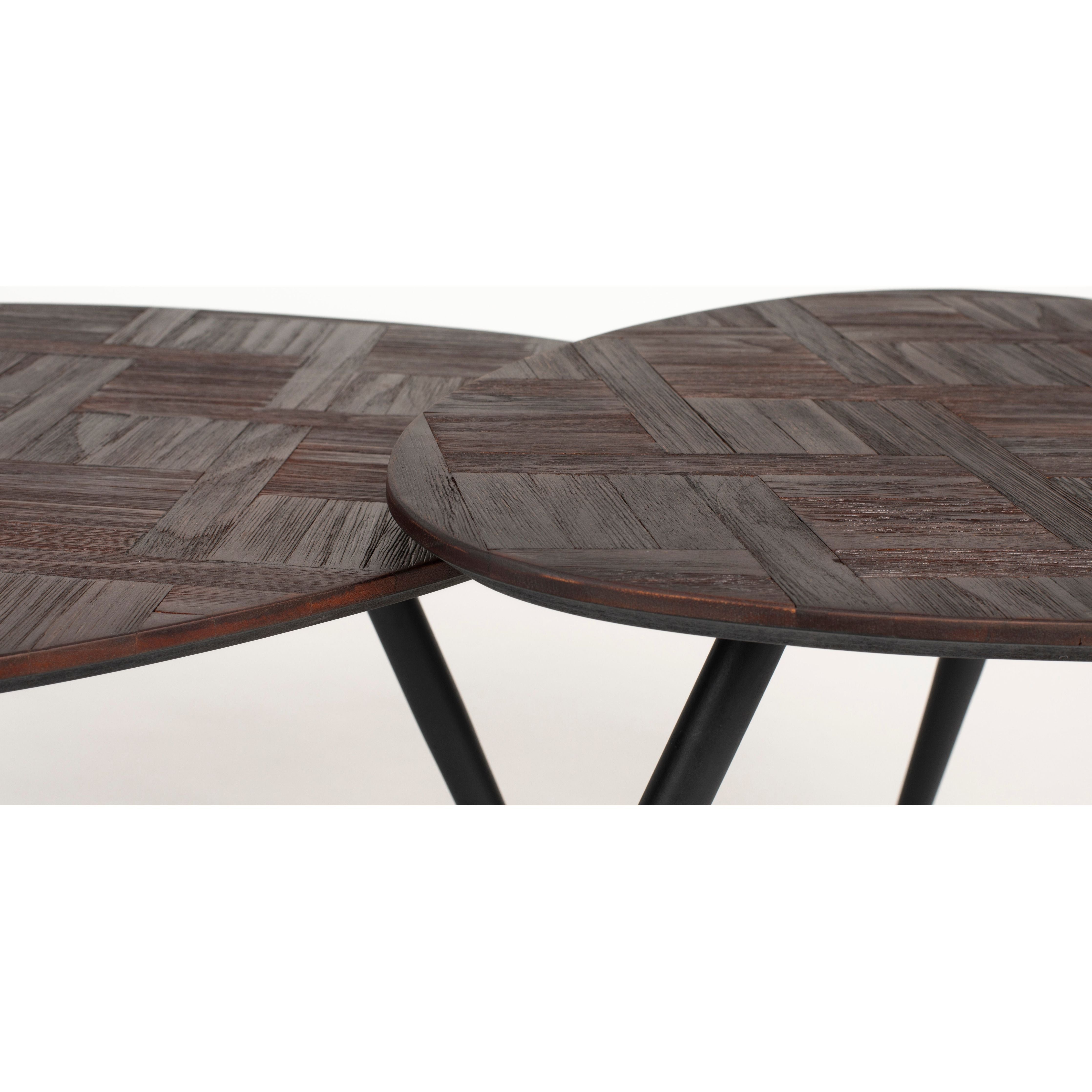 Coffee table pawn (set of 2)