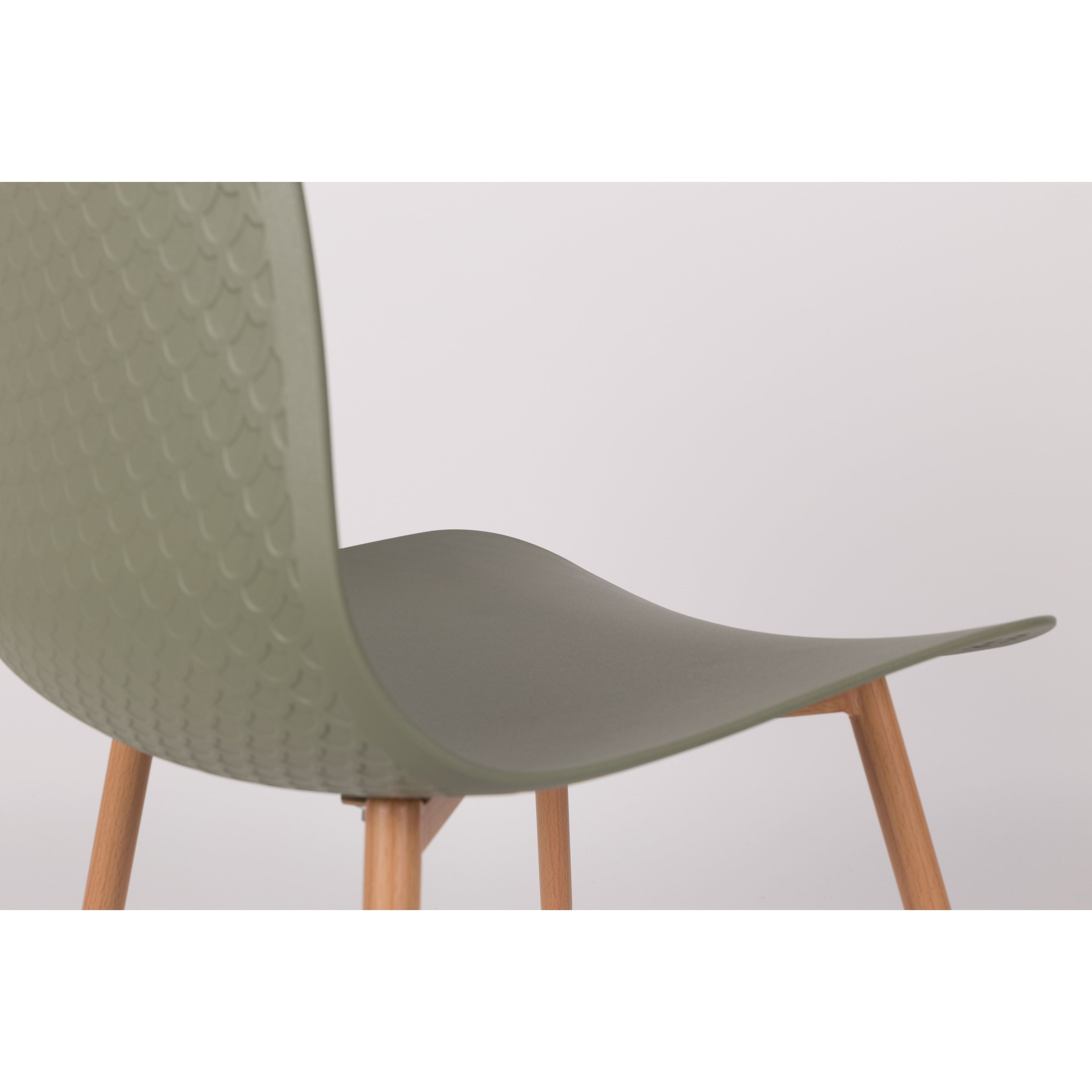 Chair leon green | 2 pieces