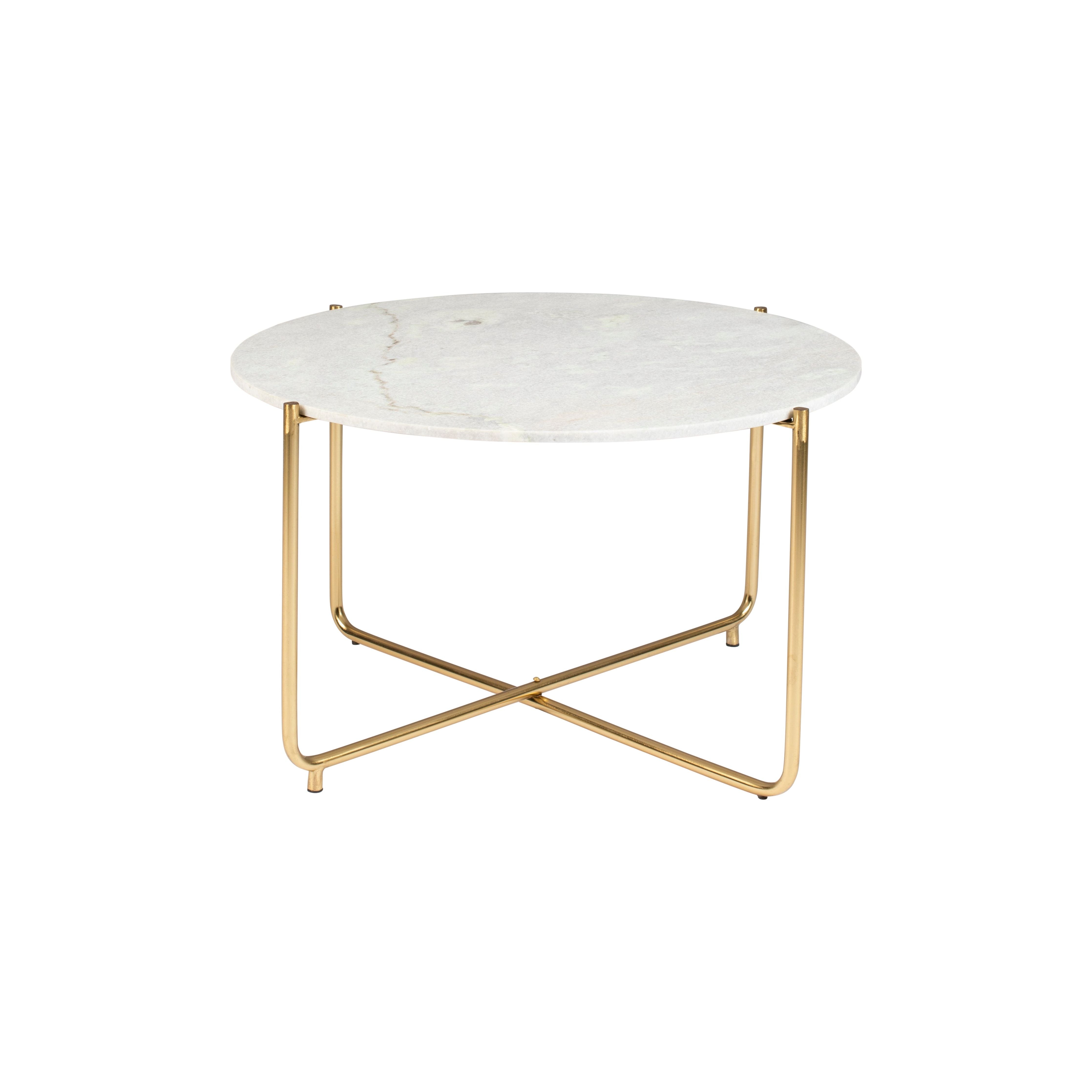 Coffee table timpa marble white