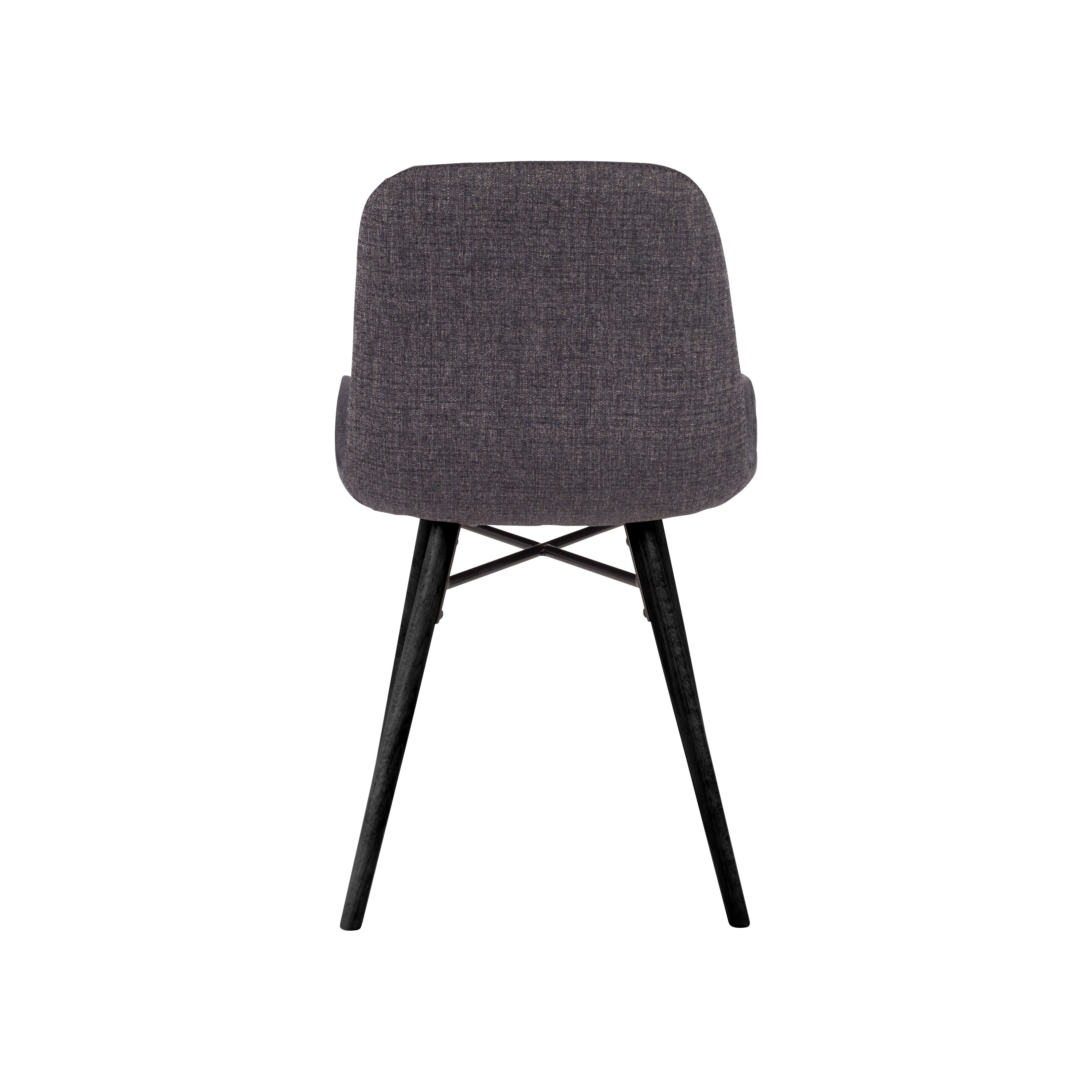 Chair lester anthracite | 2 pieces