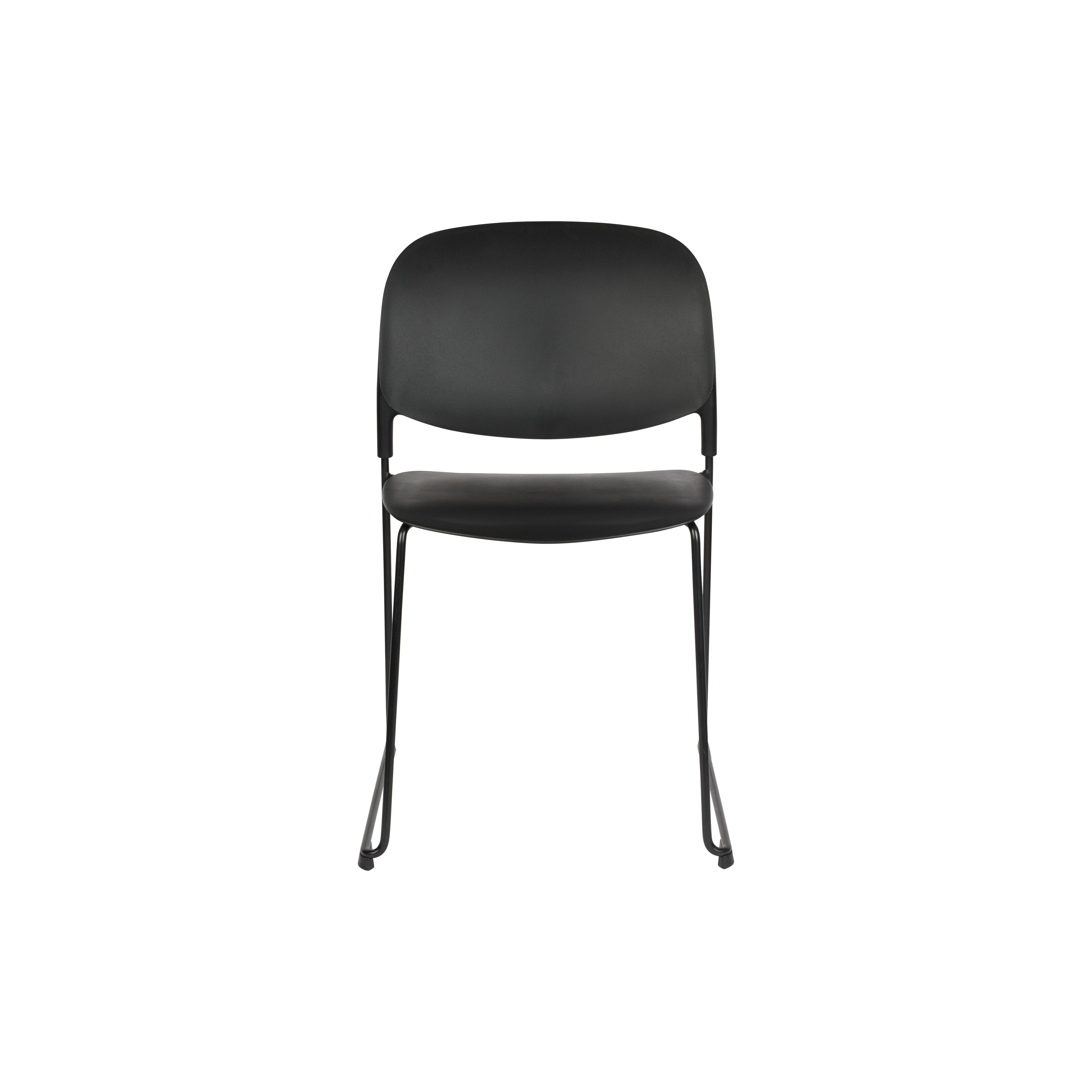 Chair stacks black | 4 pieces