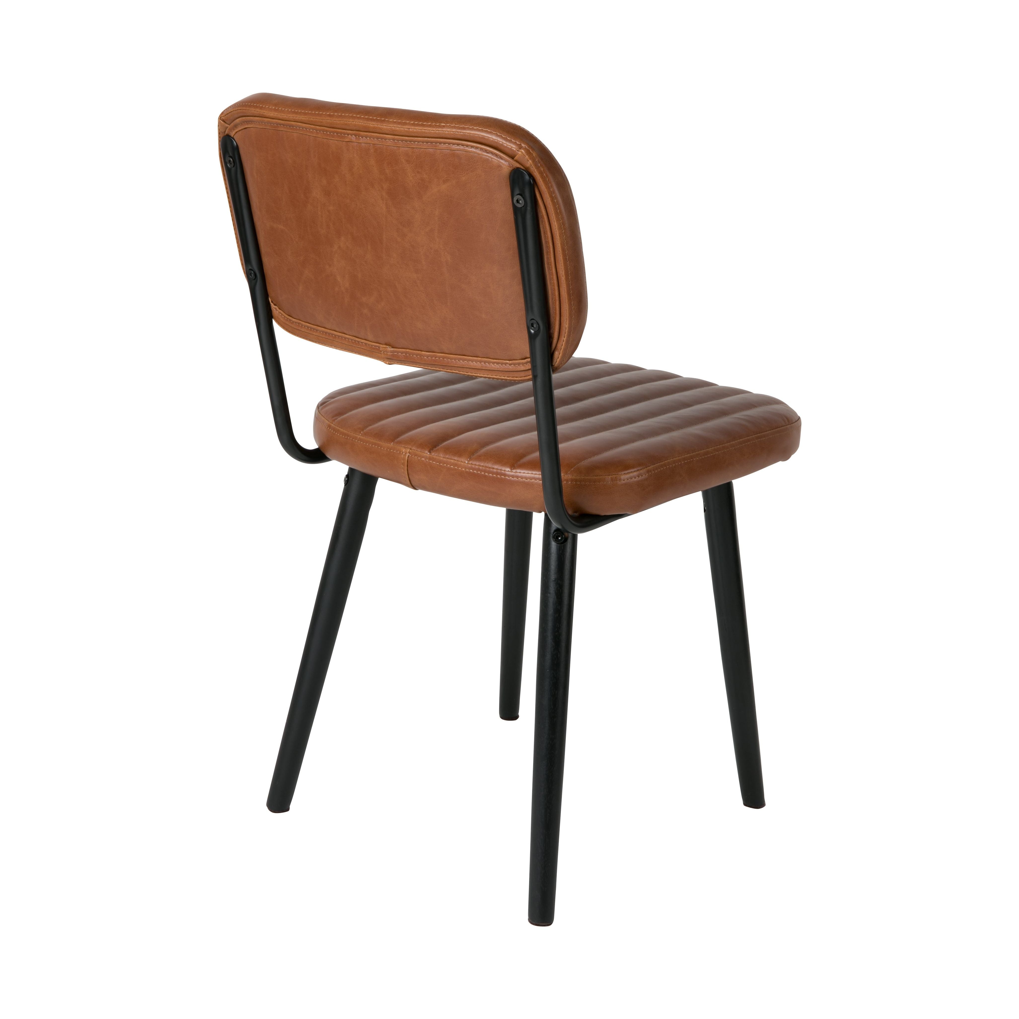 Chair jake worn brown