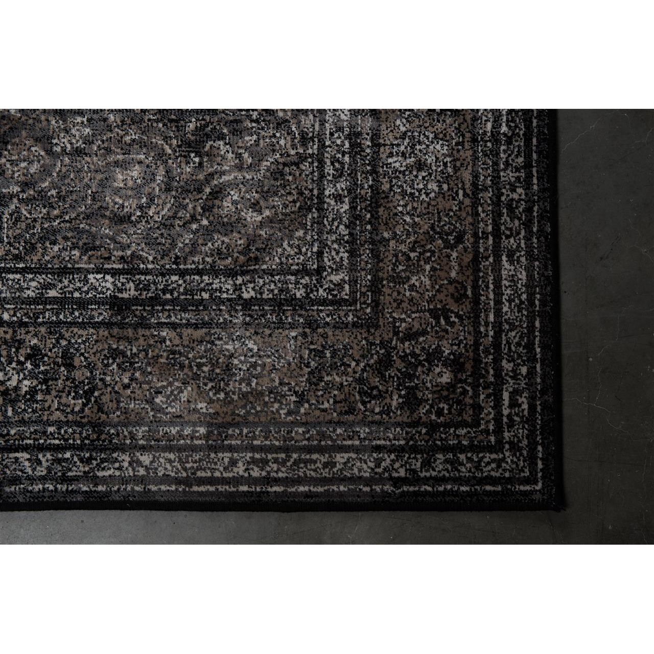 Carpet rugged 170x240 dark