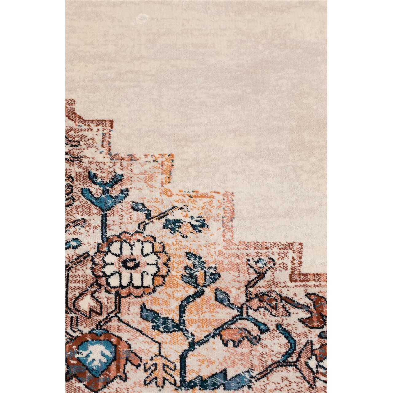 Carpet mahal blue/brick 170x240