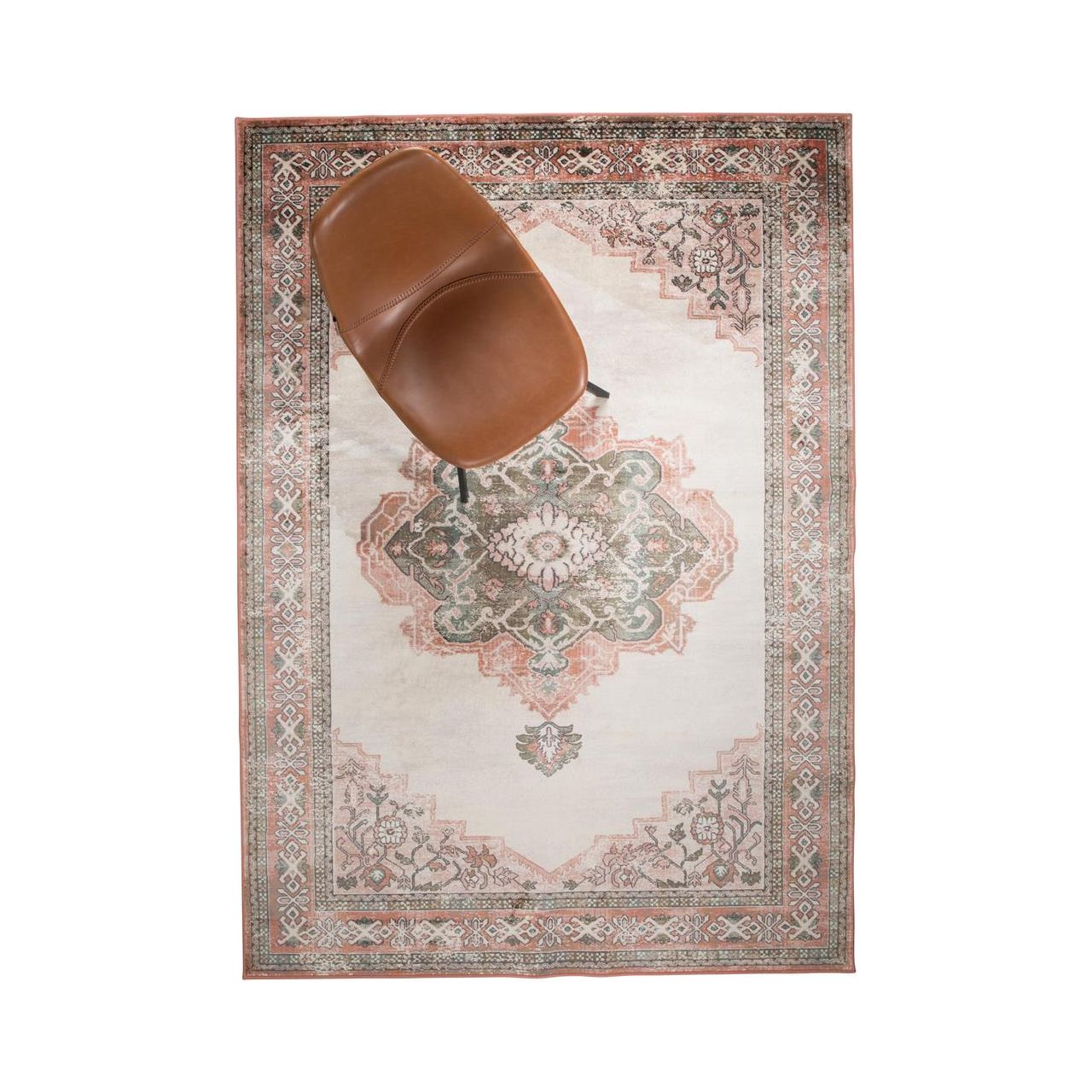 Carpet mahal pink/olive 170x240