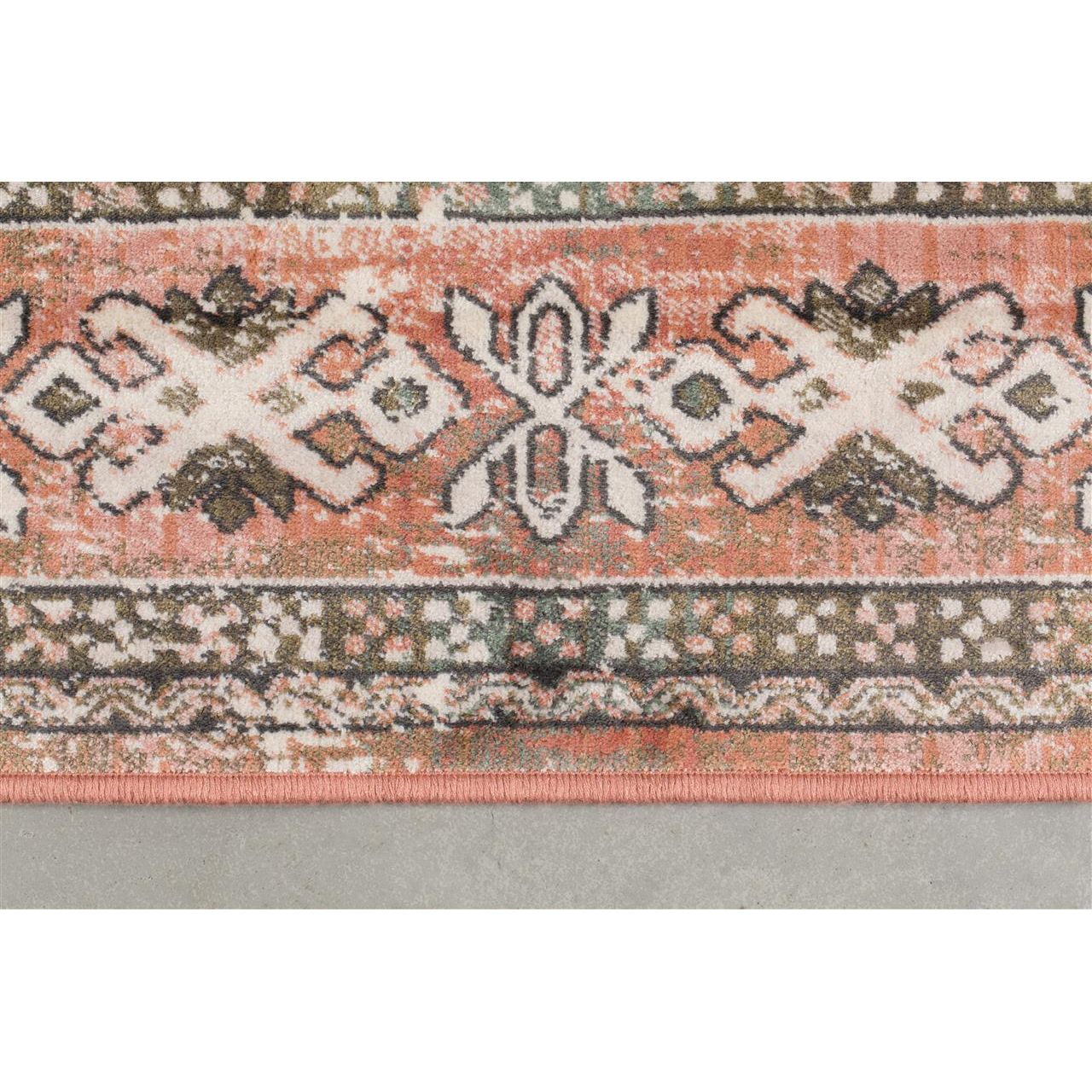 Carpet mahal pink/olive 170x240