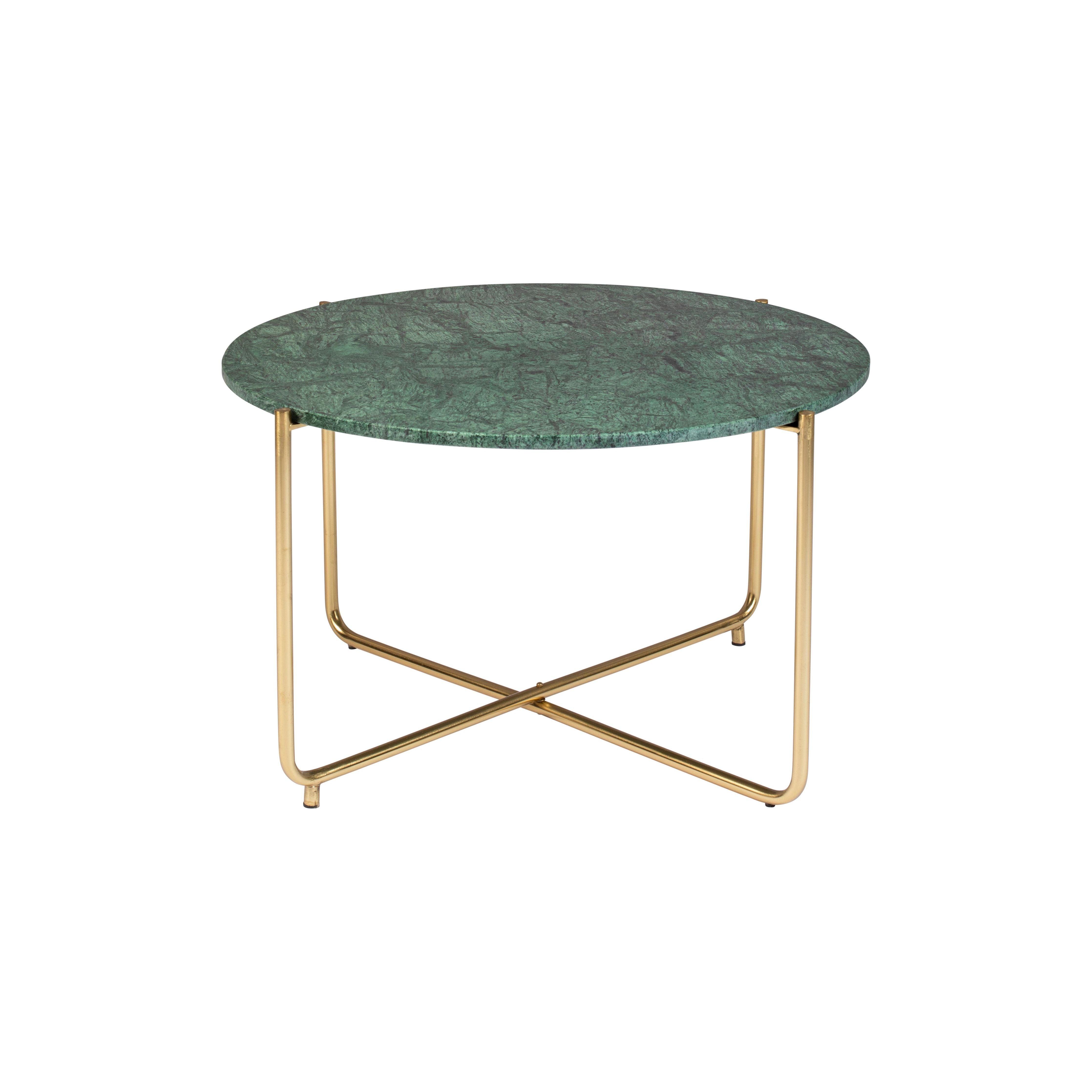 Coffee table timpa marble green