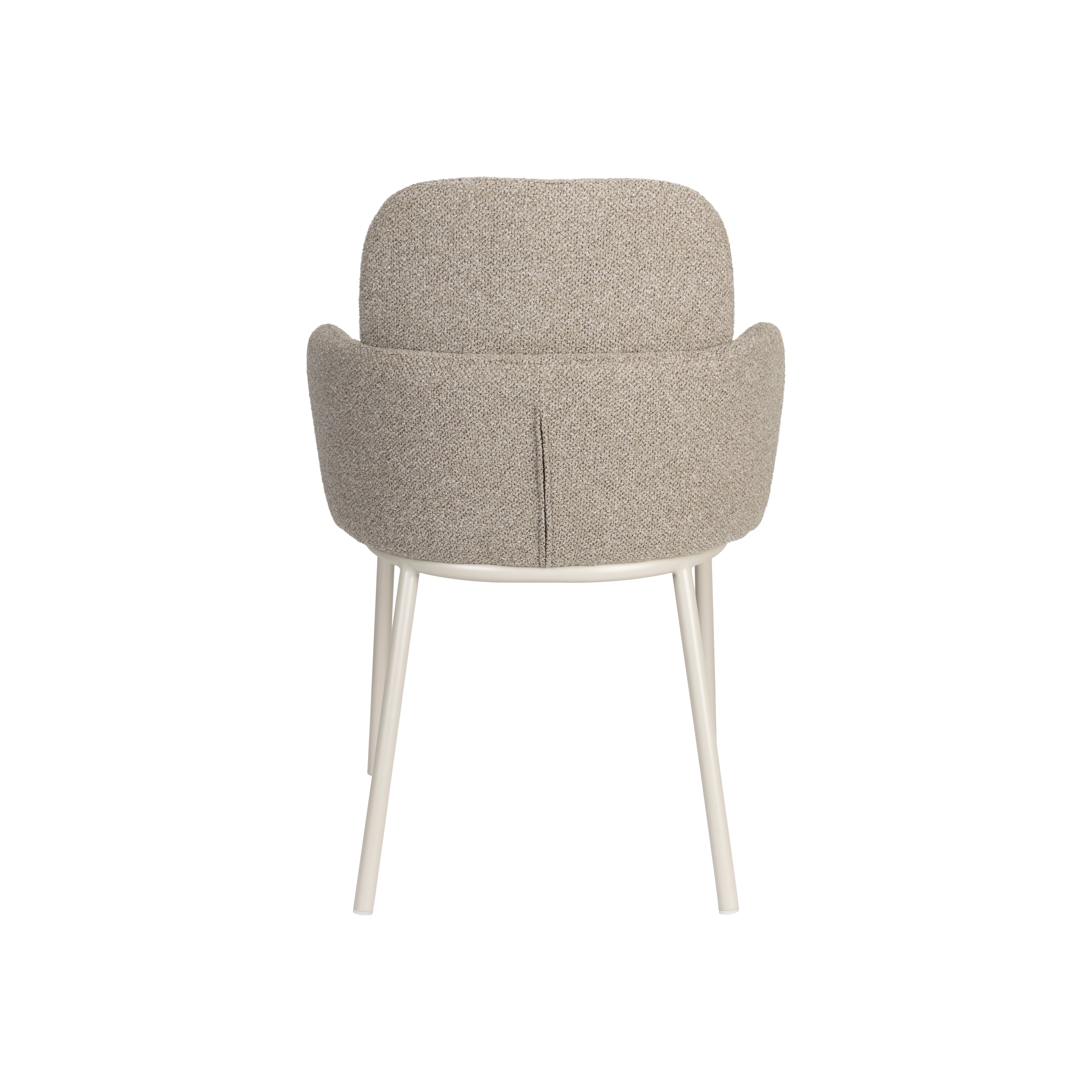 Armchair jerrico brown beige