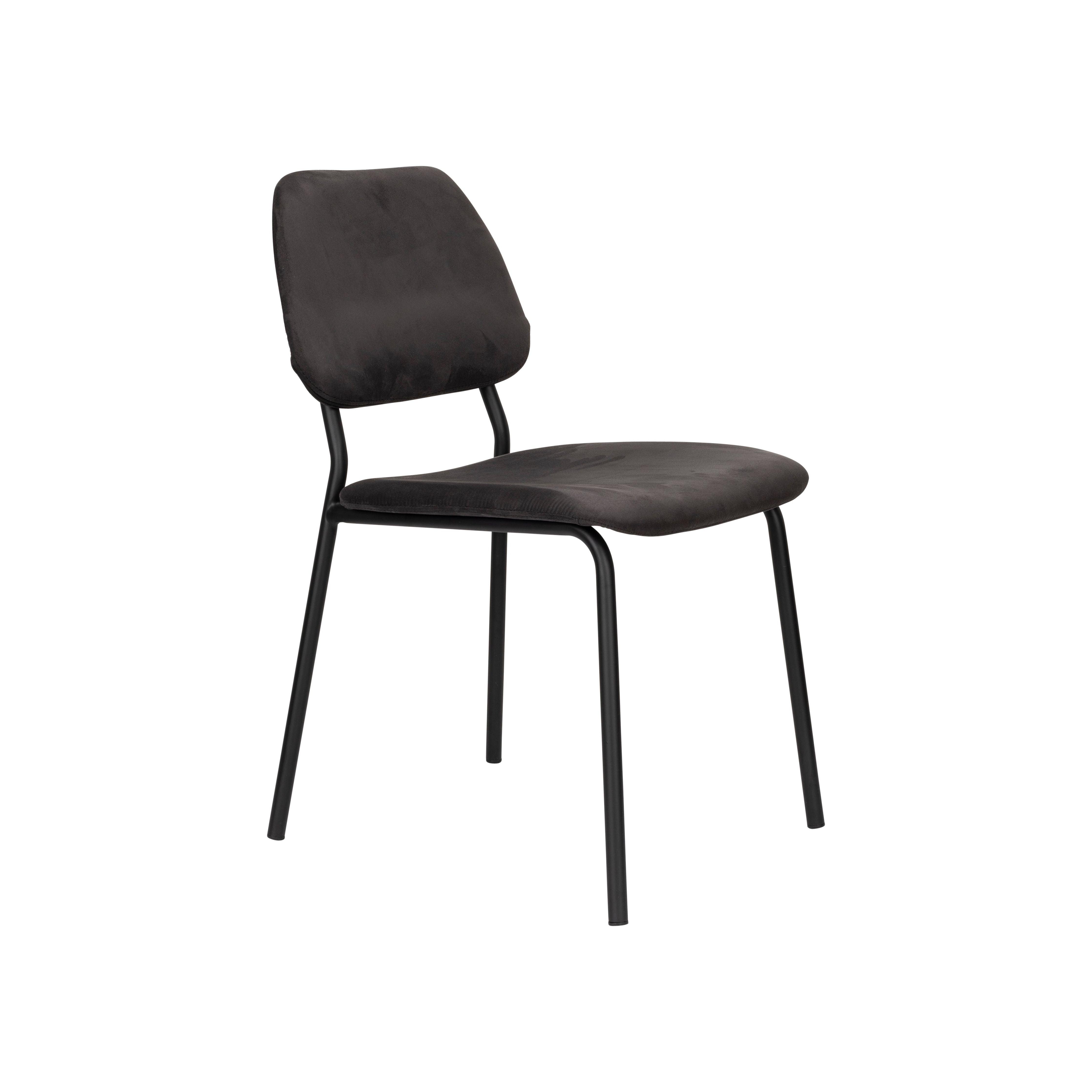 Chair darby black | 2 pieces