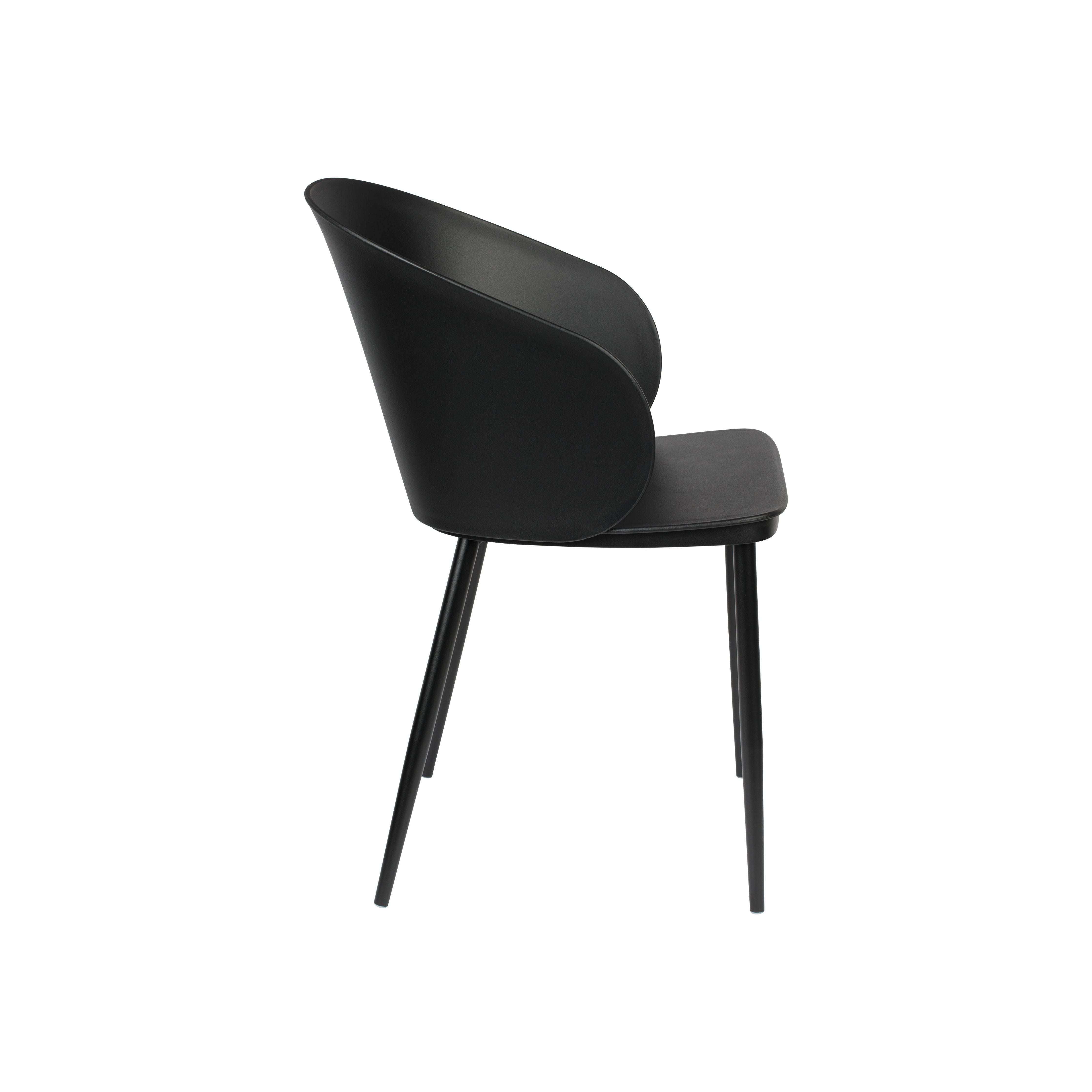 Chair gigi all black