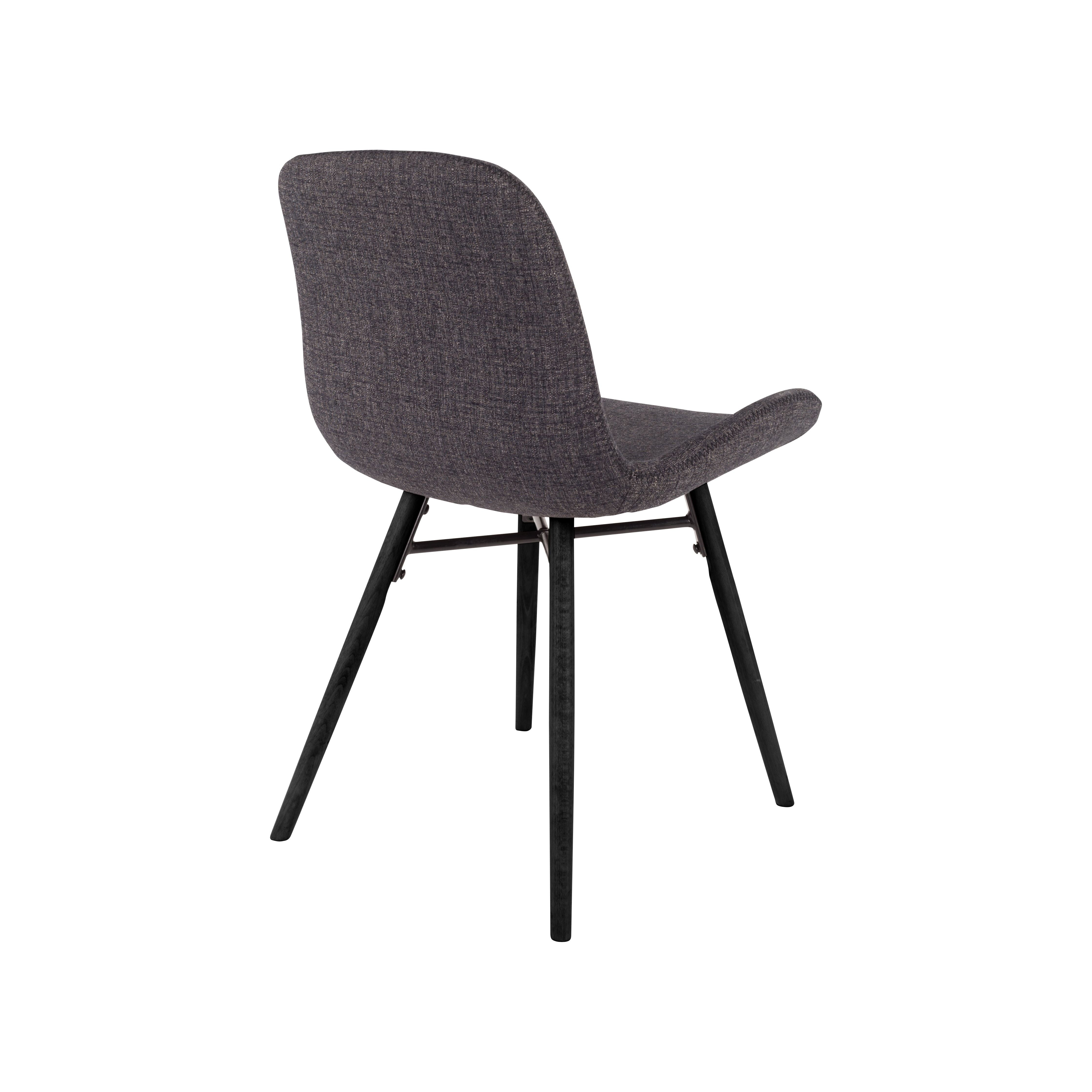 Chair lester anthracite | 2 pieces