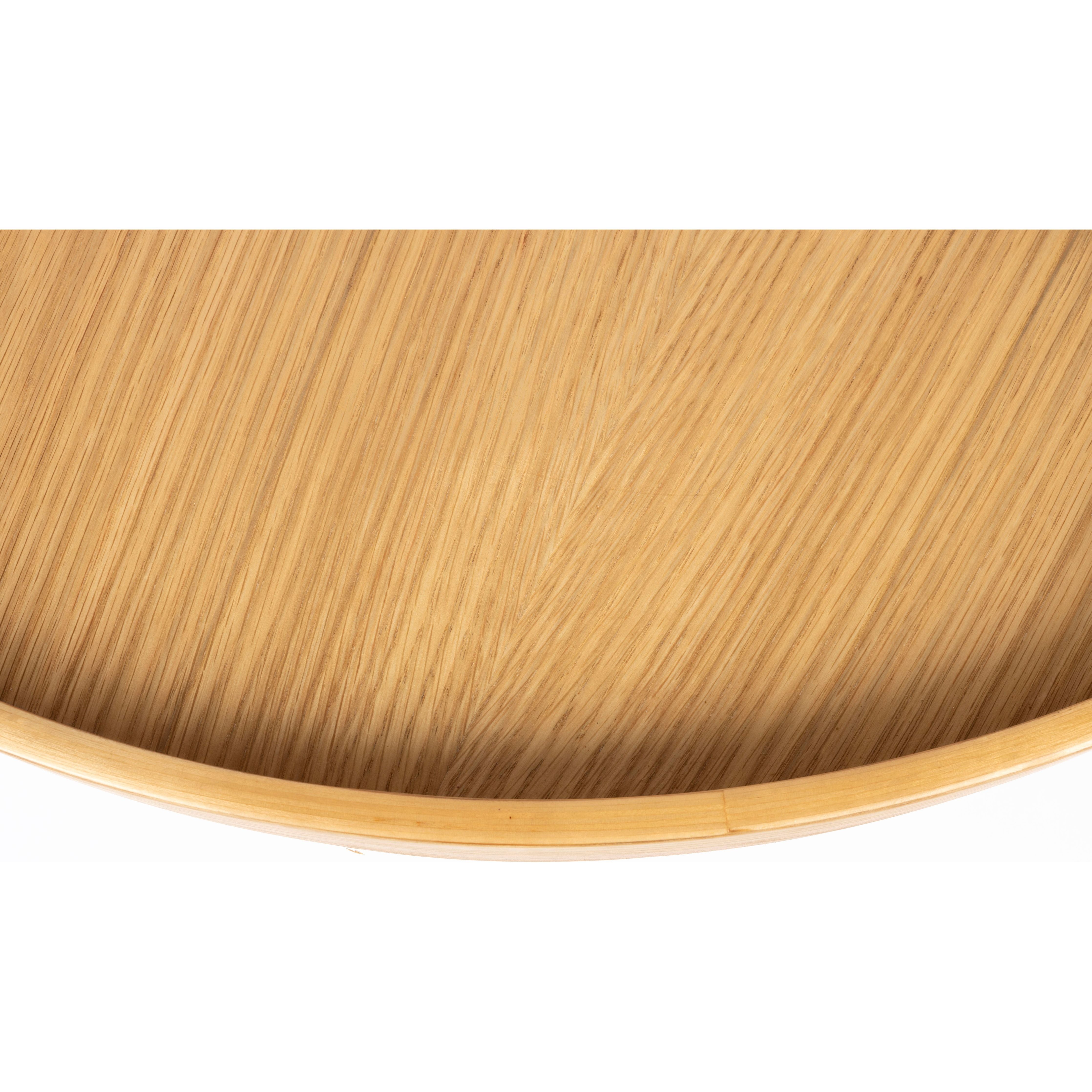 Side table yuri oak l