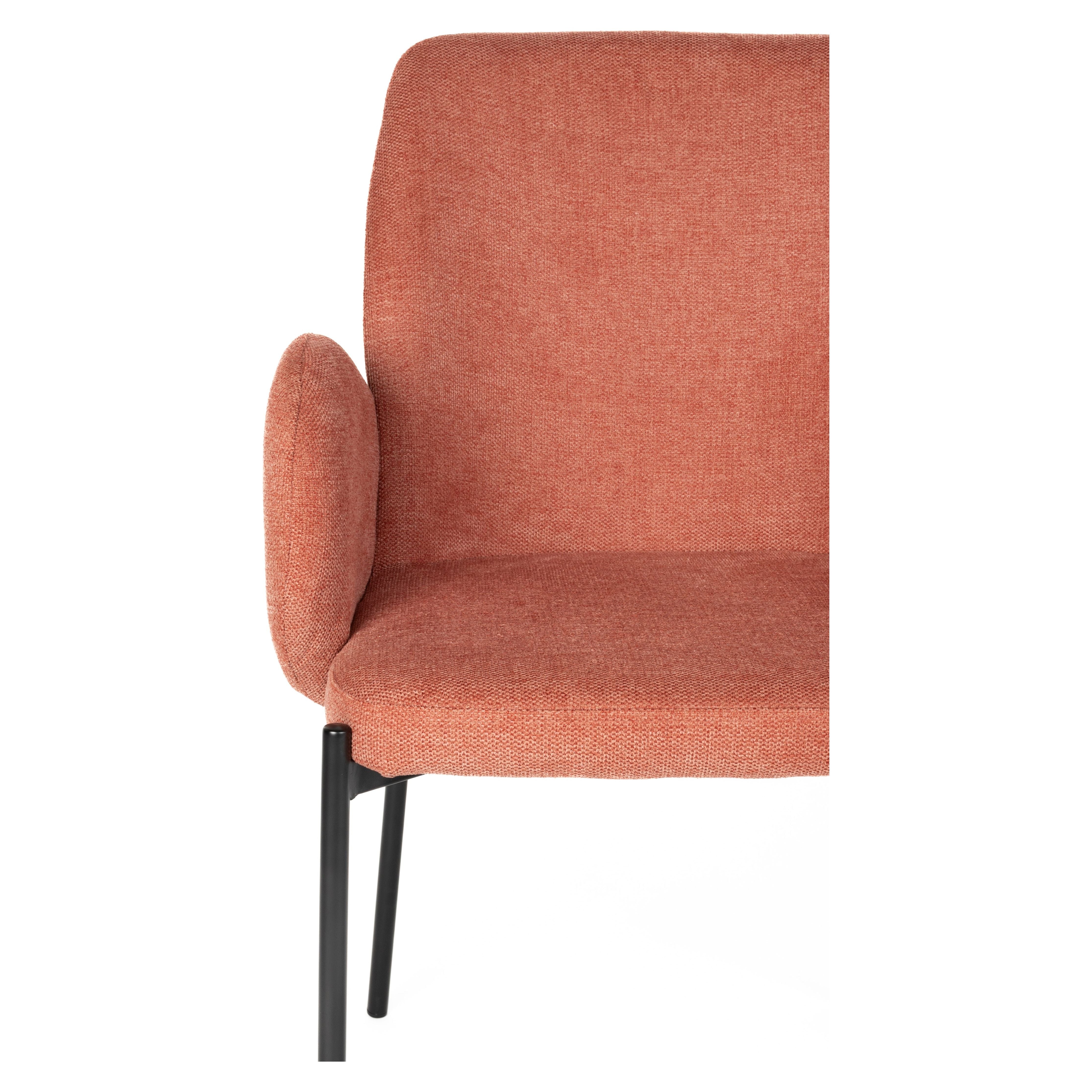 Chair tjarda old pink | 2 pieces