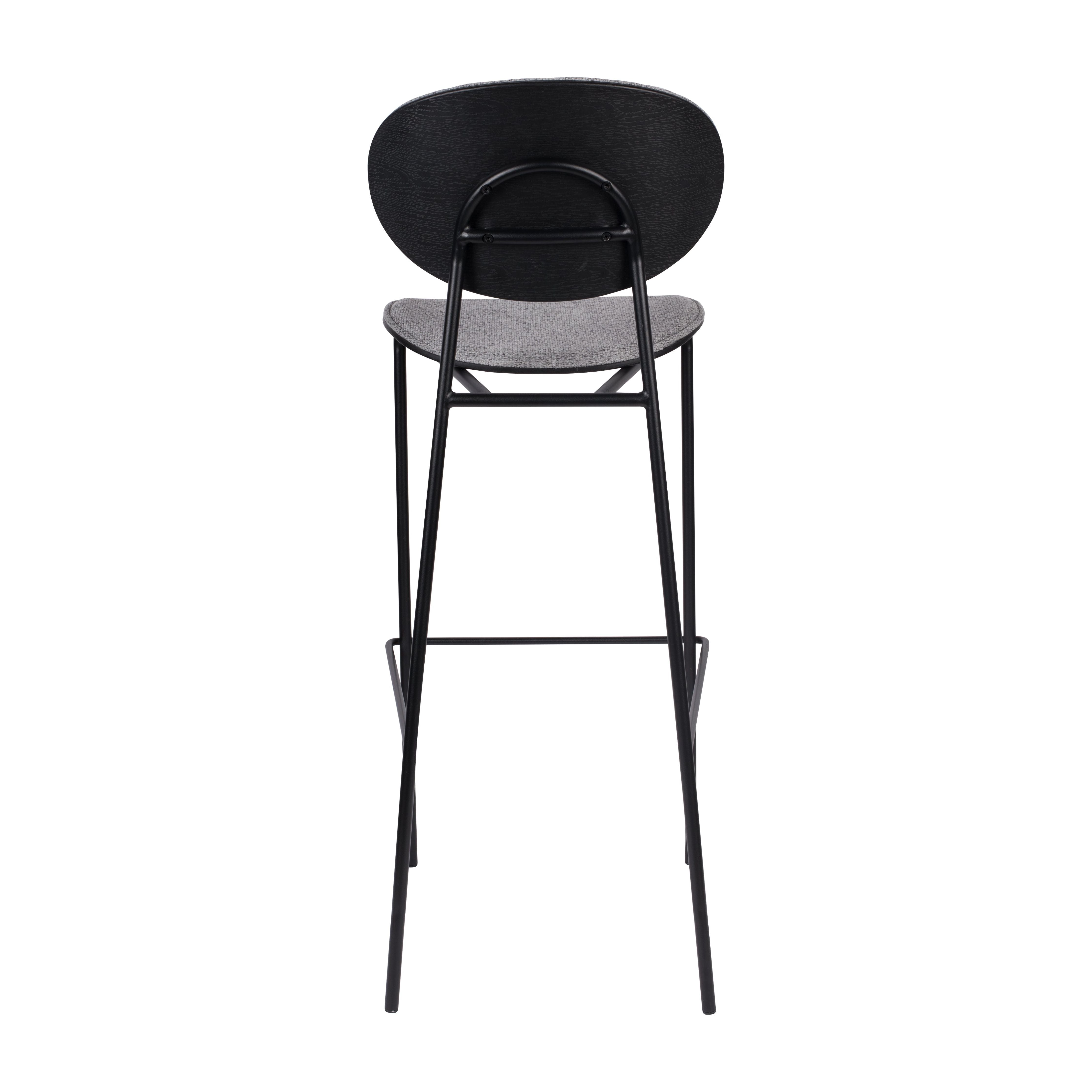 Bar stool donny gray
