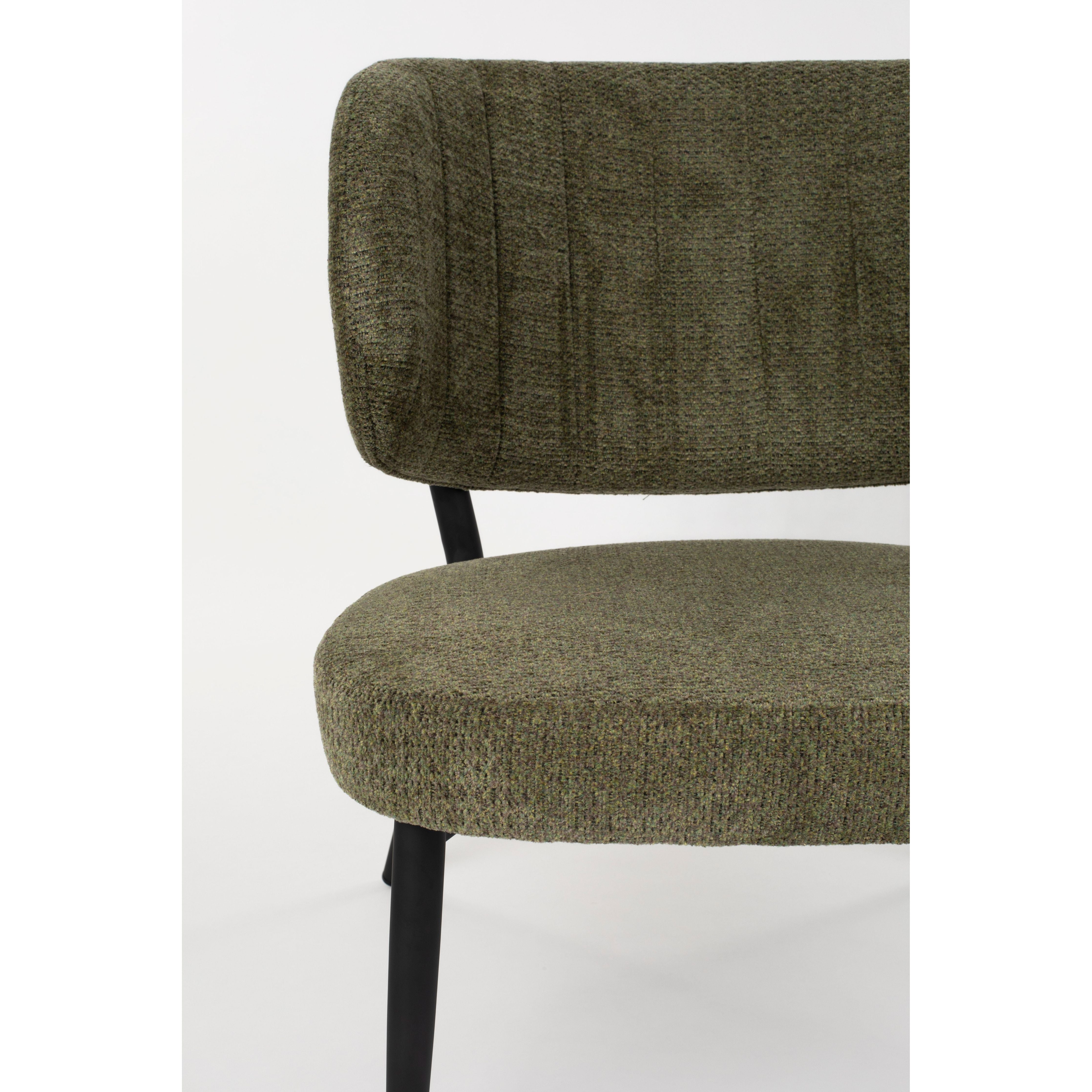 Sanne green gray armchair