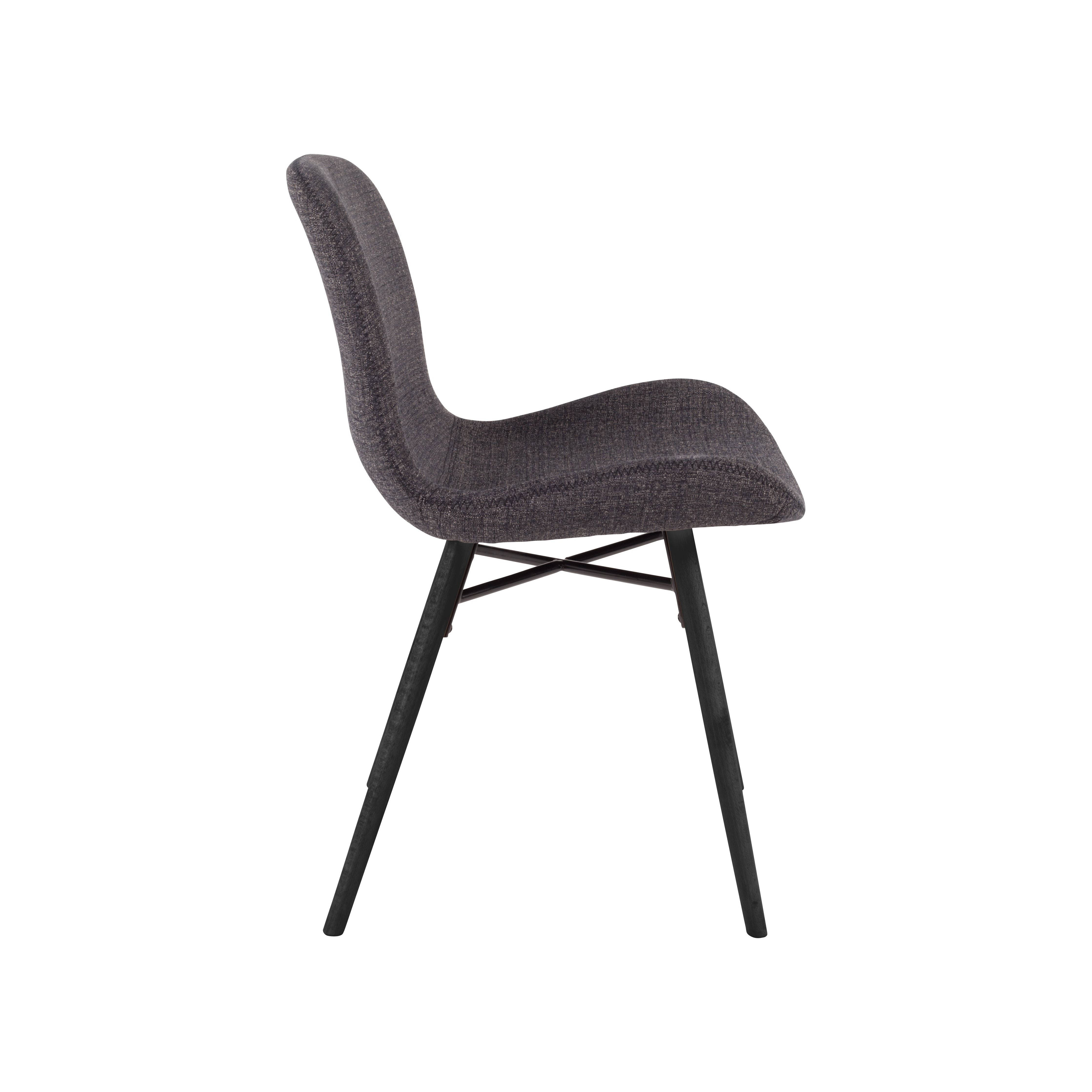 Chair lester anthracite | 2 pieces