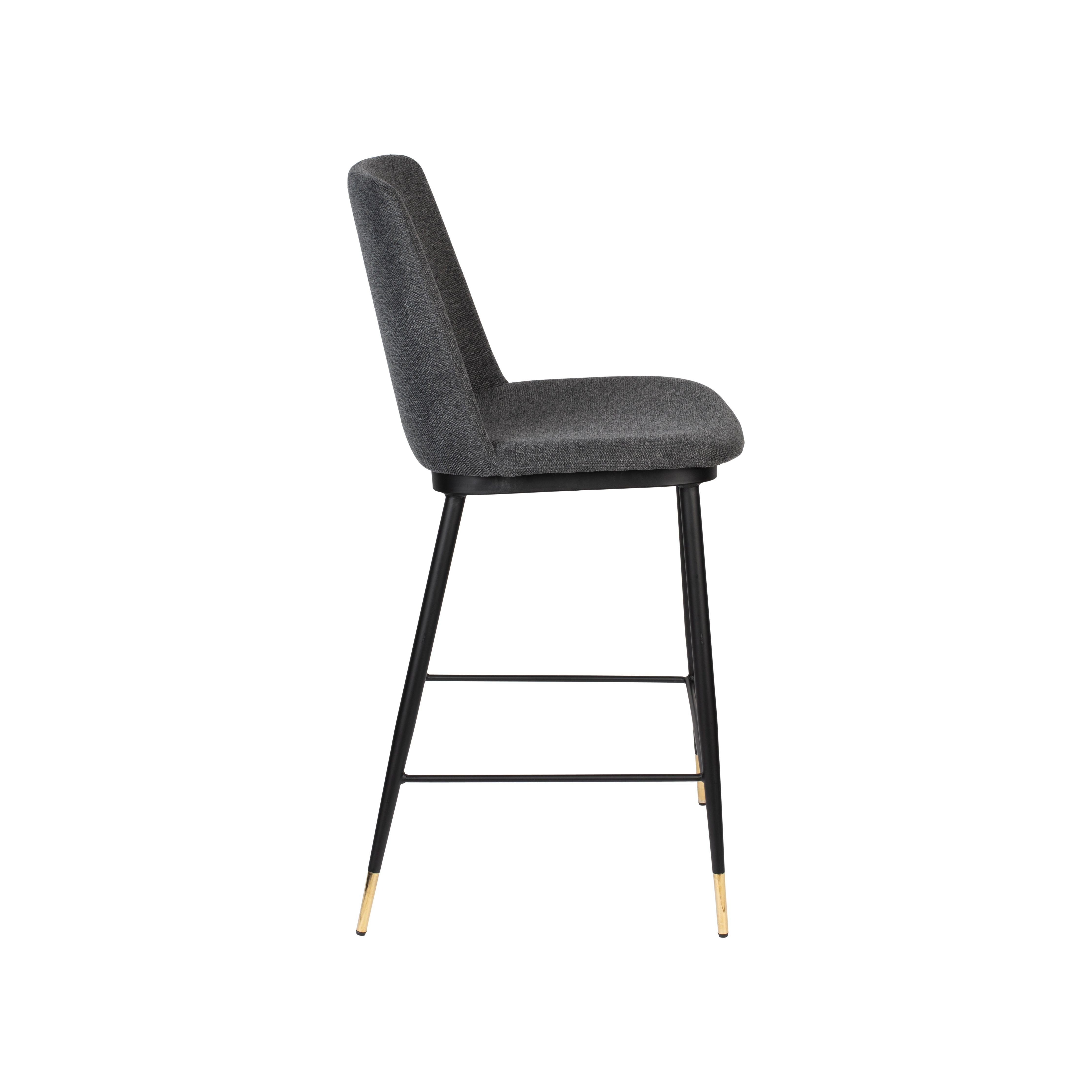Bar stool lionel dark gray