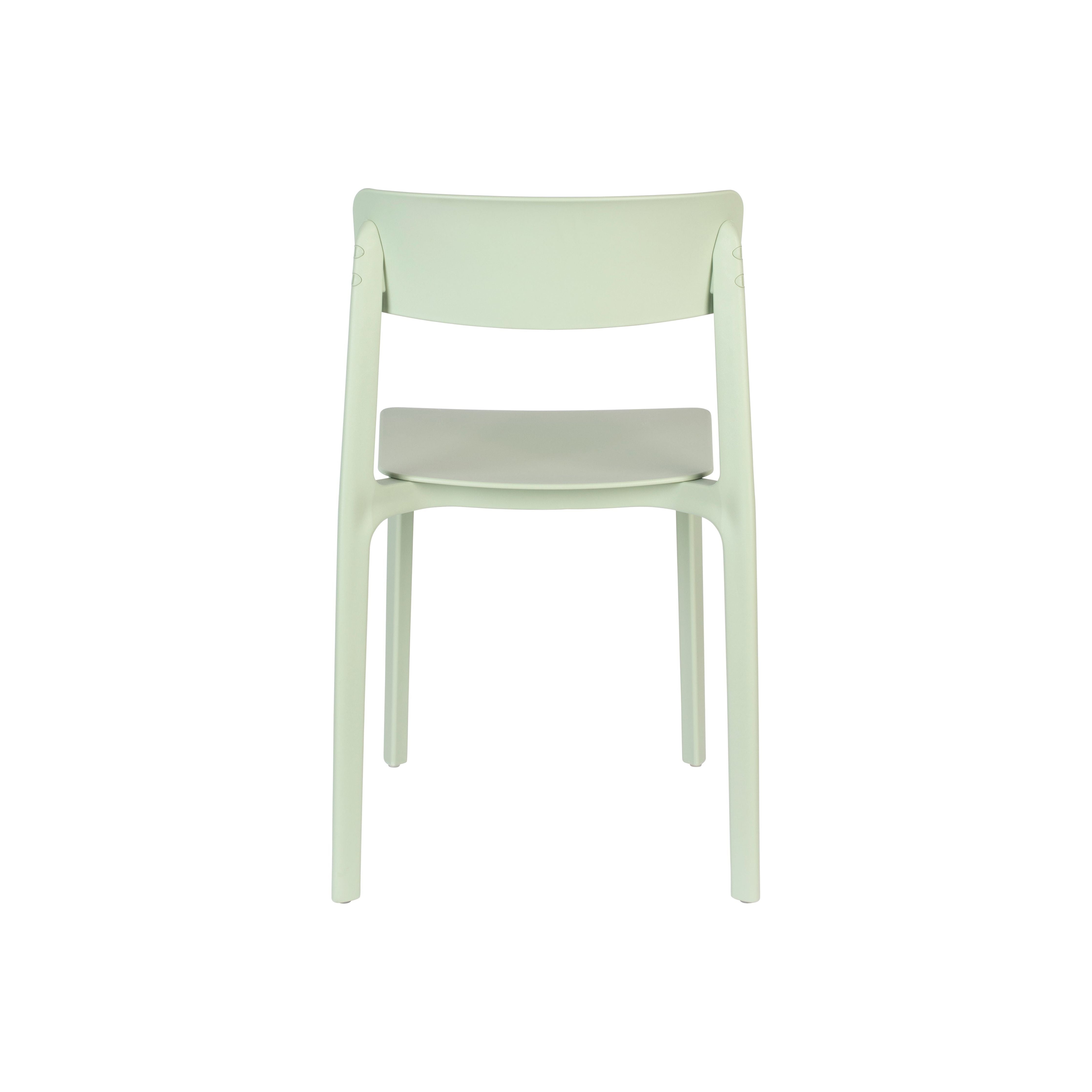 Chair clive light green | 4 pieces