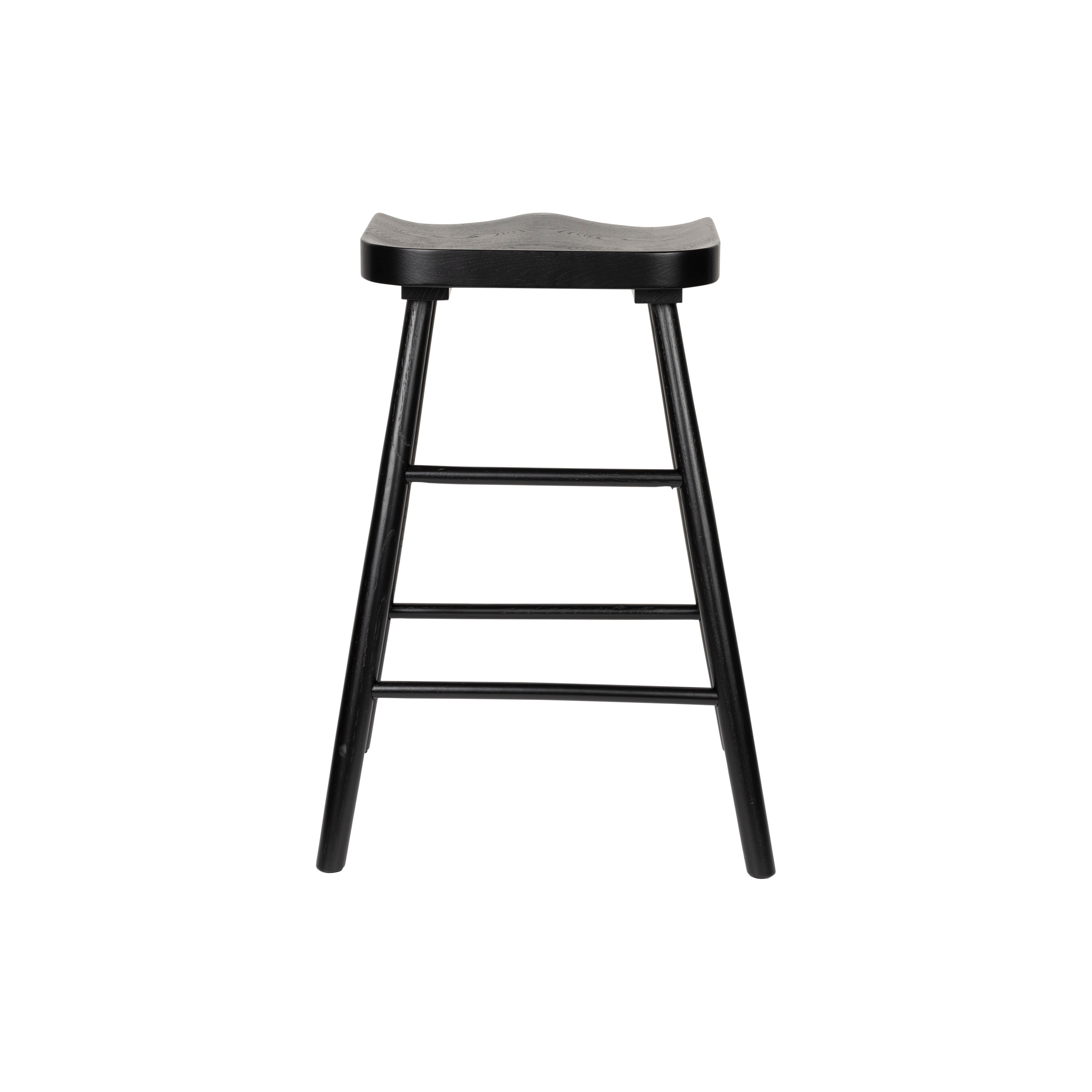 Bar stool vander black