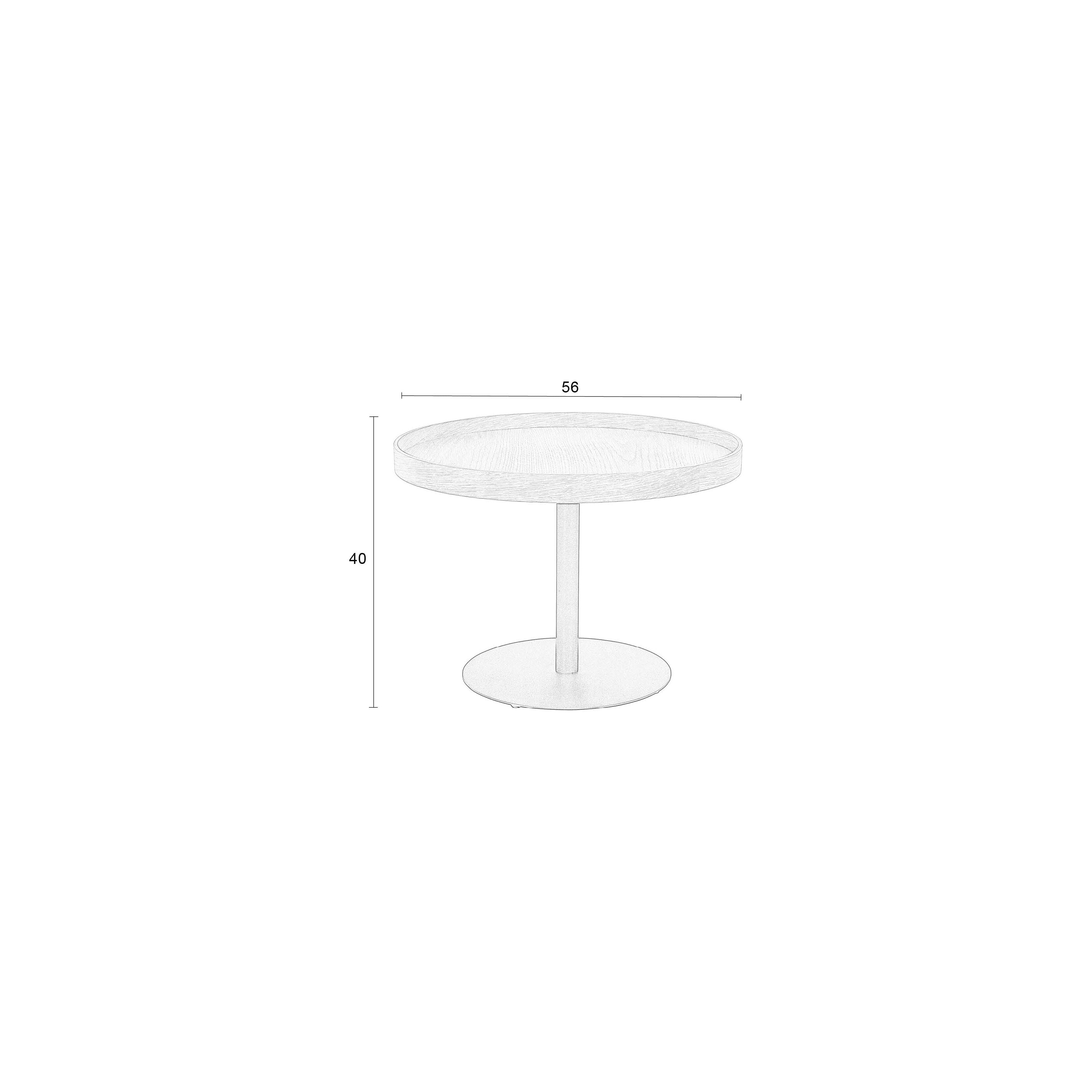 Side table yuri black m