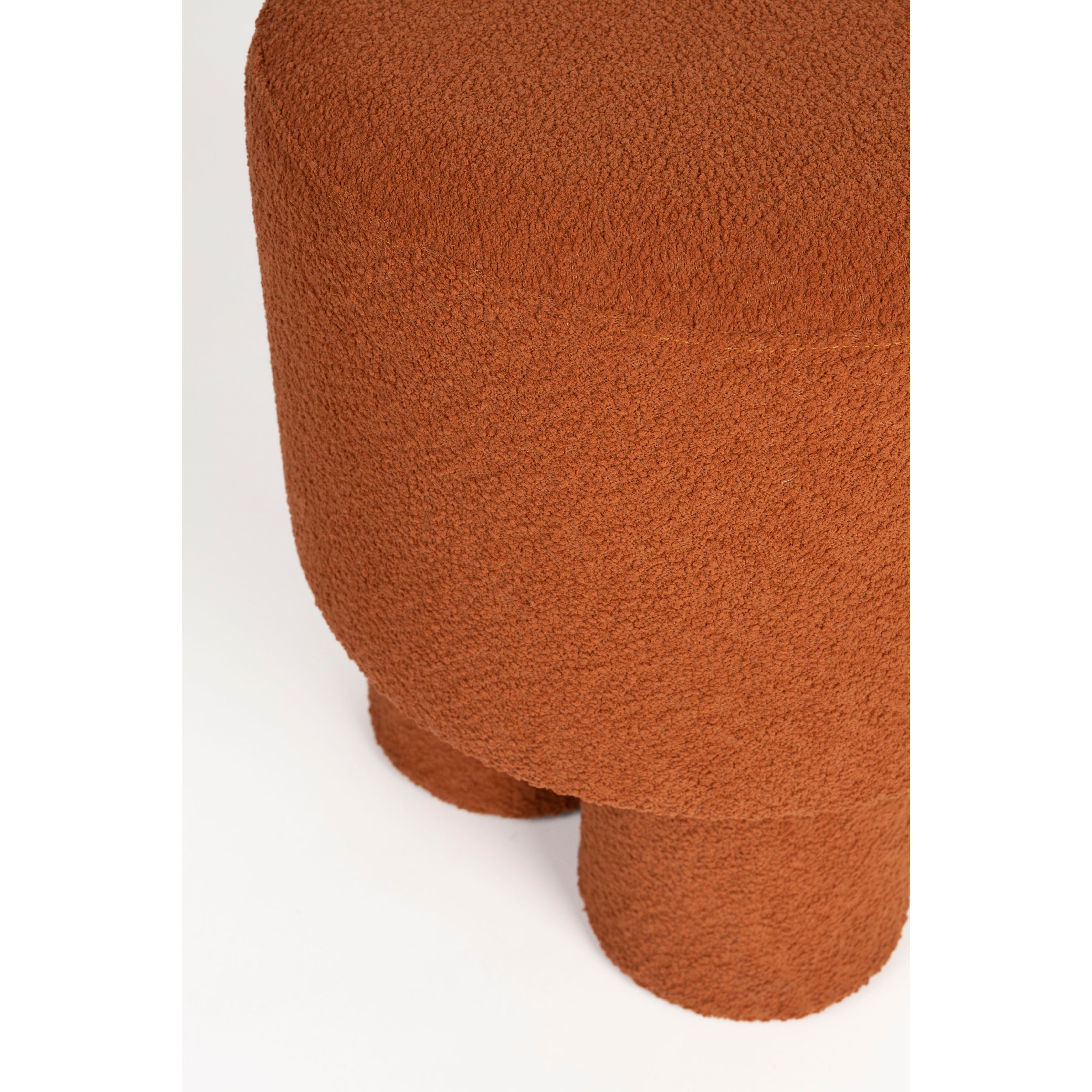 Poef marcos red brown