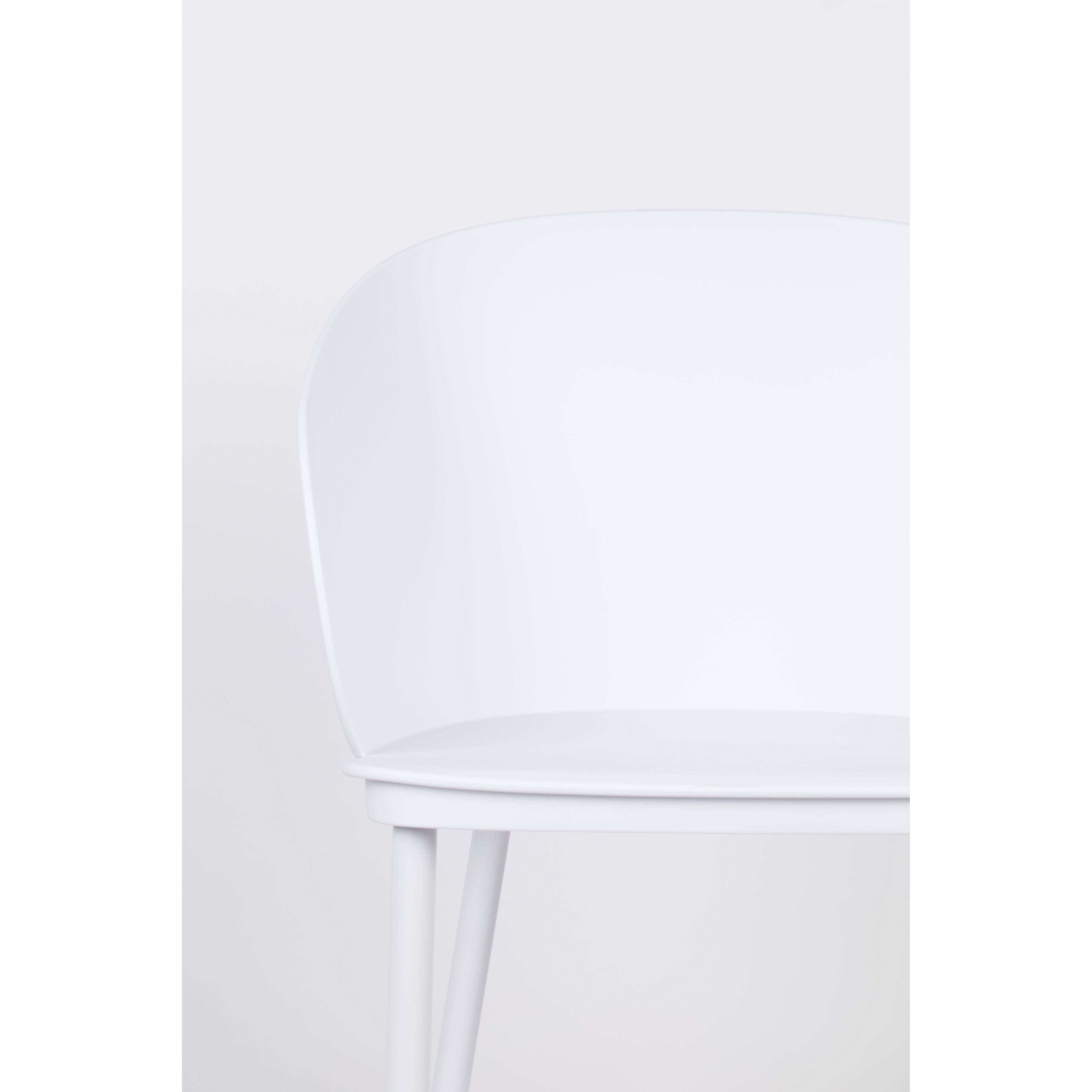 Chair gigi all white | 2 pieces