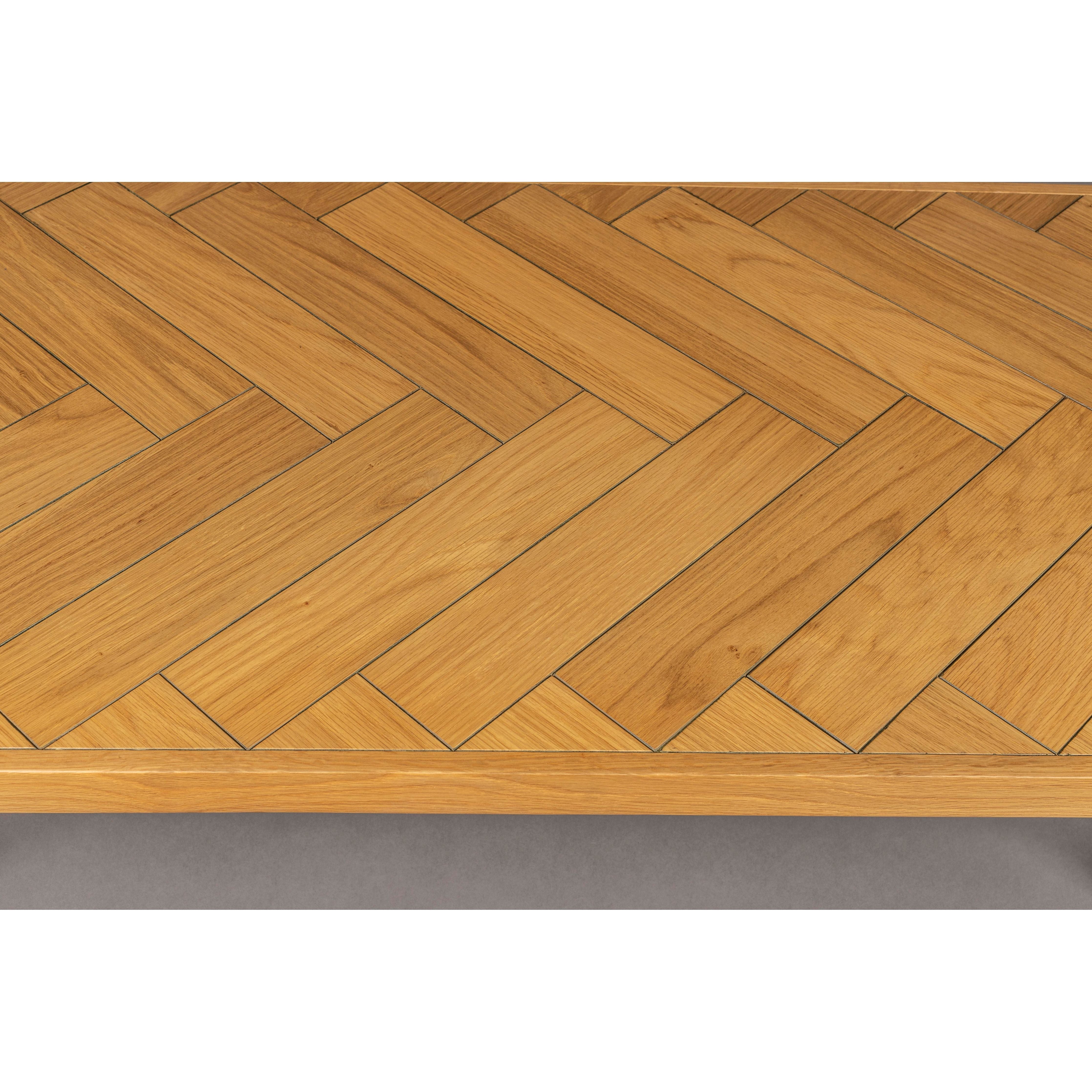 Coffee table class oak